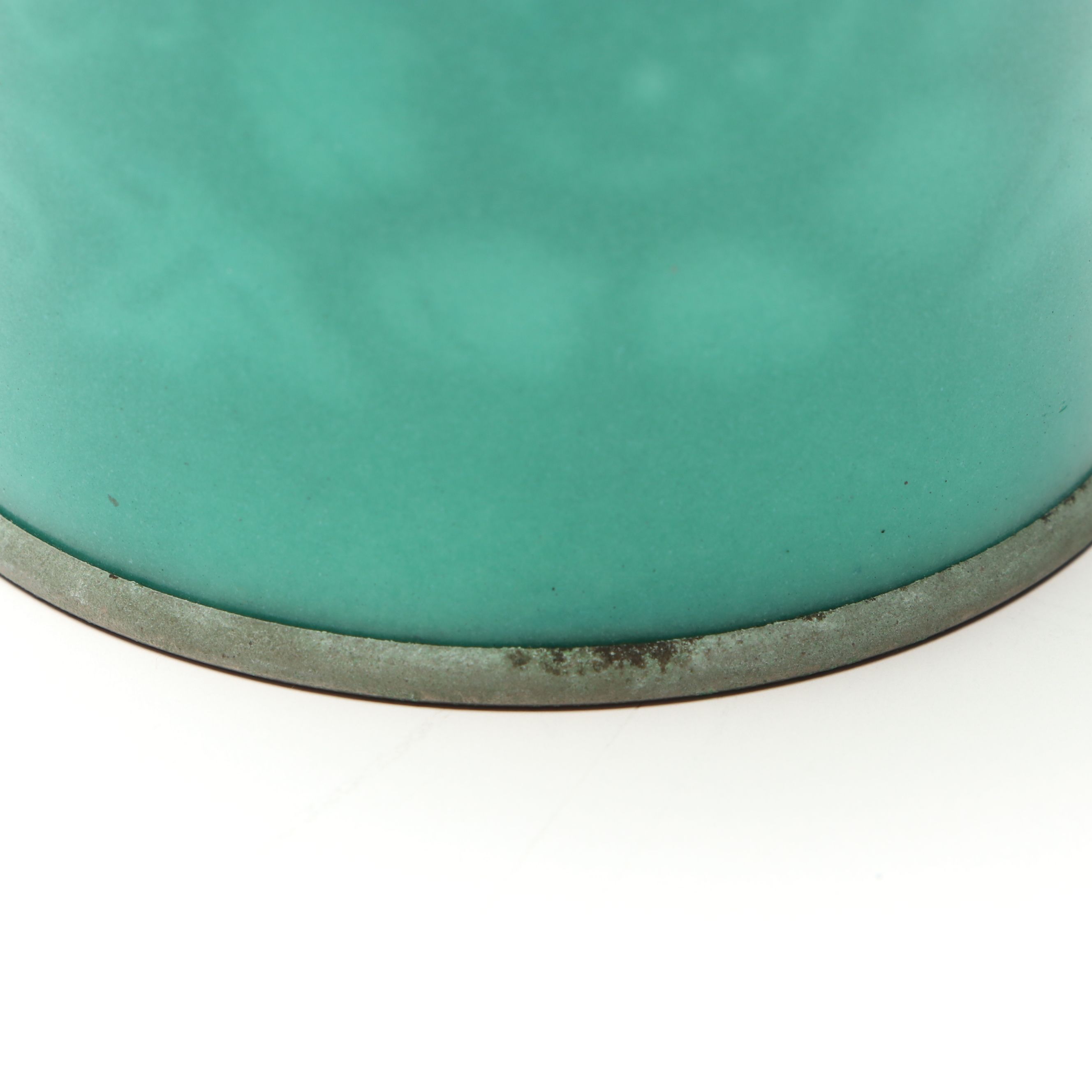 NHK Enameled Metal Vase and Smoking Kit