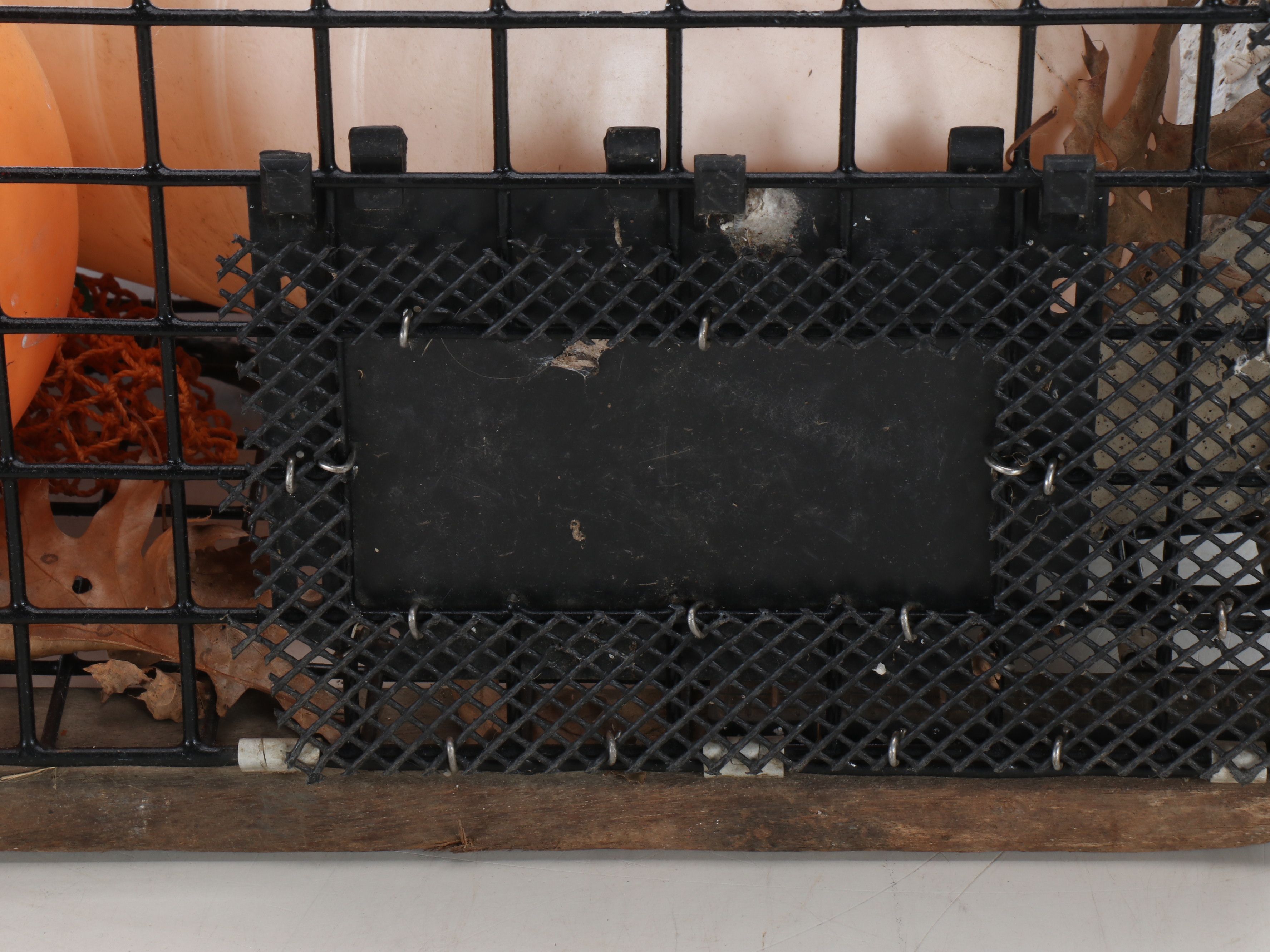 Box Crab Trap with Plastic Buoys