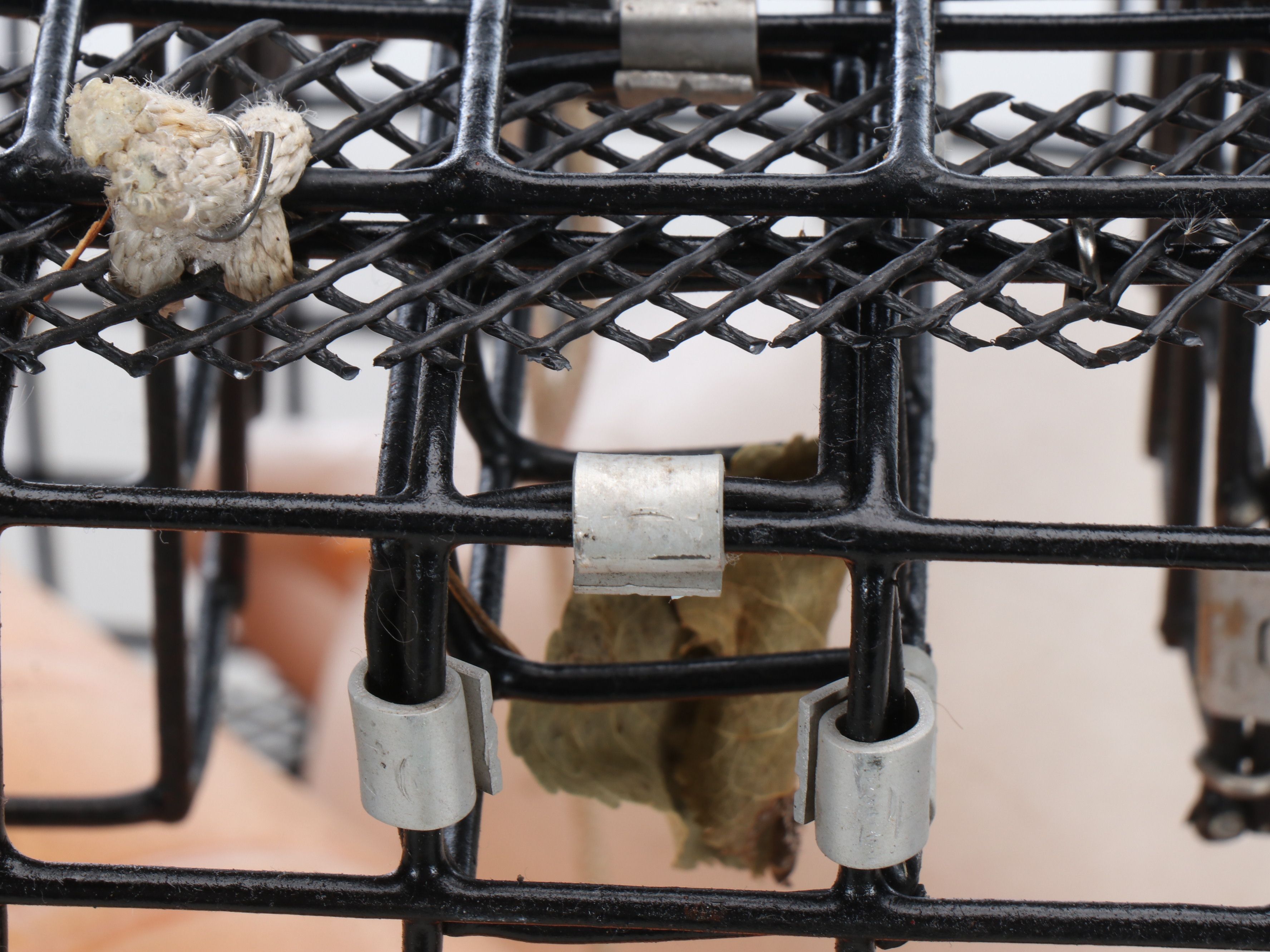 Box Crab Trap with Plastic Buoys
