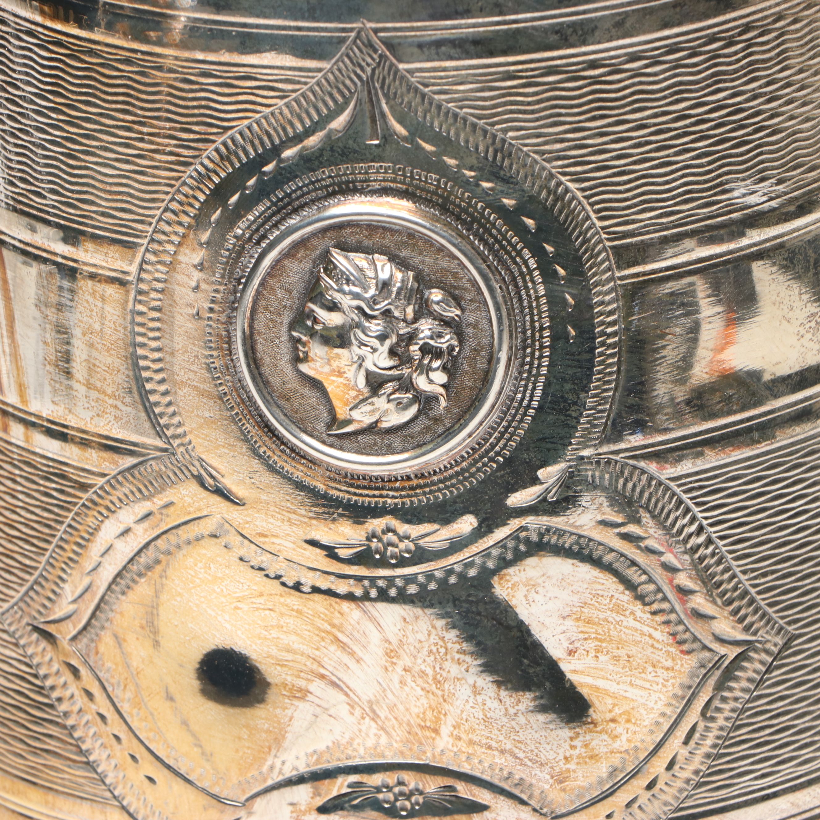 Victorian Lyman's Silver Plate Double Wall Ice Pitcher, Late 19th Century