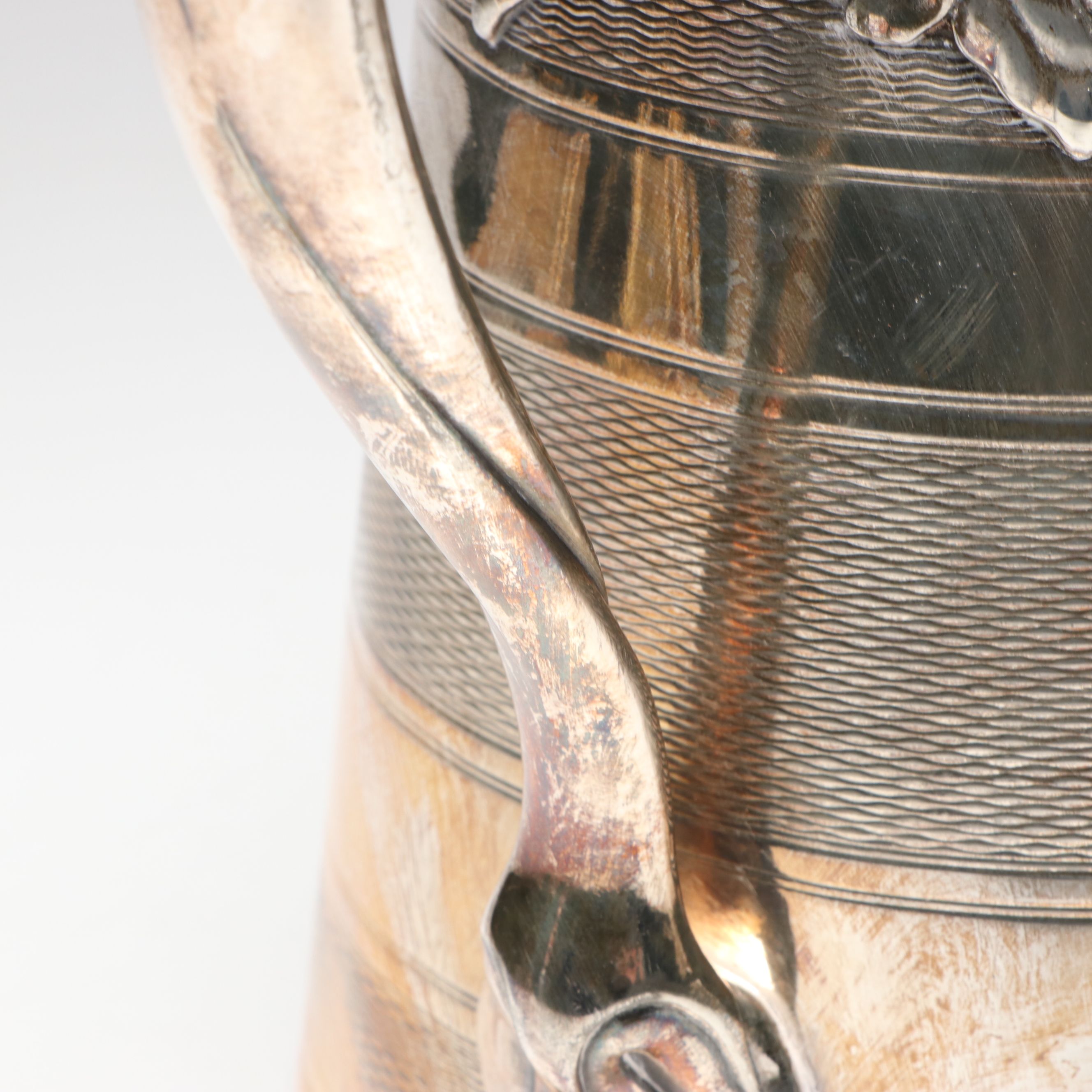 Victorian Lyman's Silver Plate Double Wall Ice Pitcher, Late 19th Century