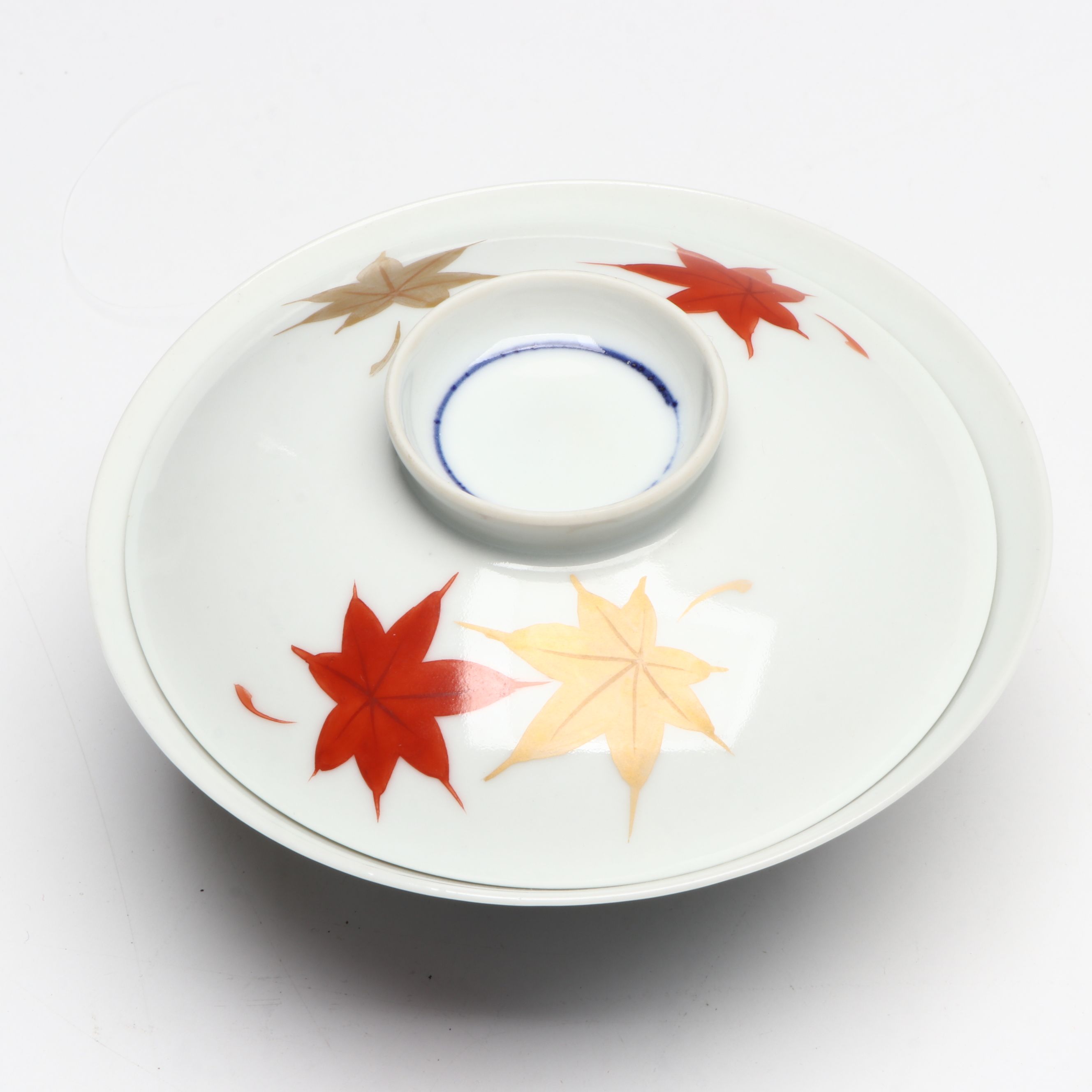 Sango Coffee Pot with Other Japanese Ceramic Covered Bowls and Tableware