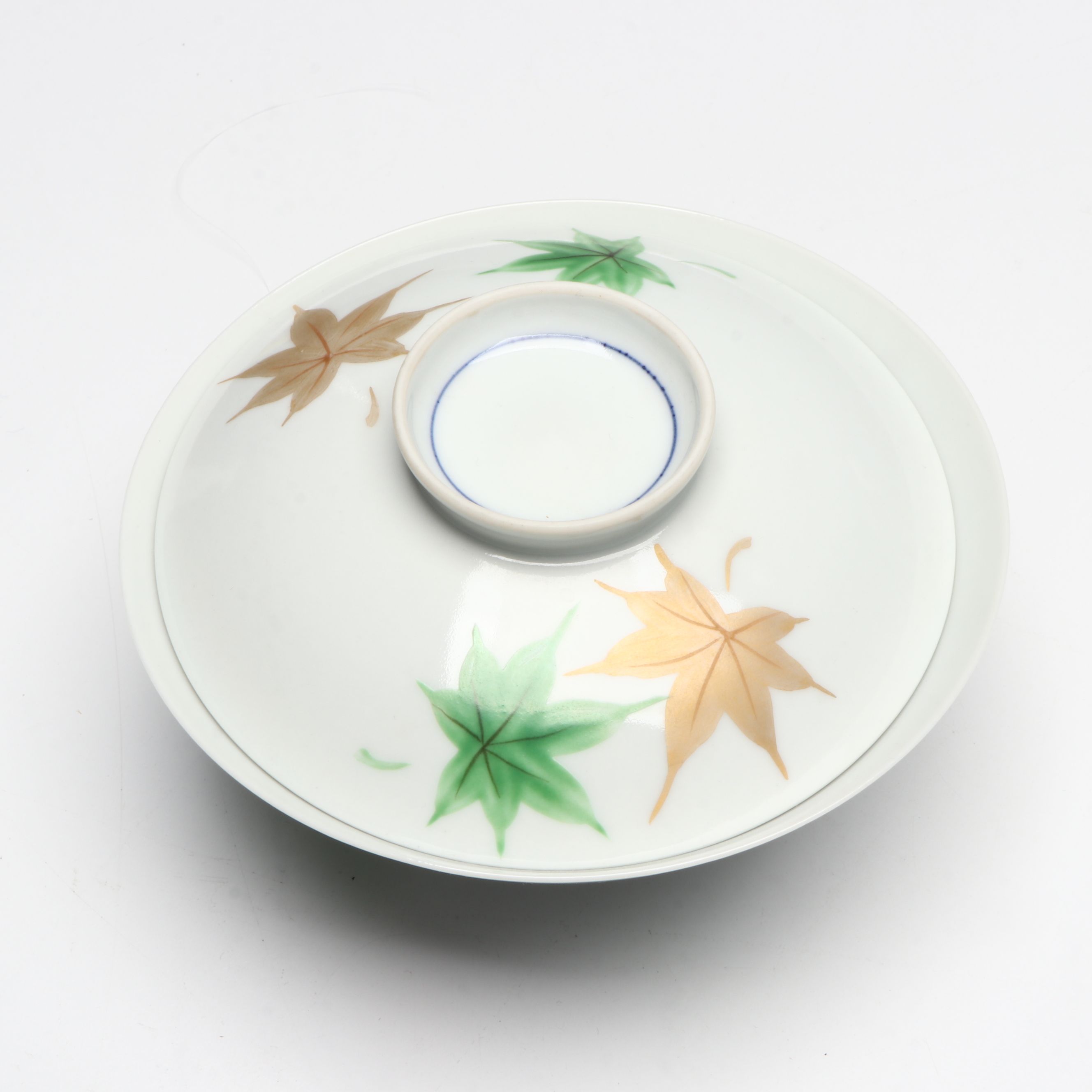 Sango Coffee Pot with Other Japanese Ceramic Covered Bowls and Tableware