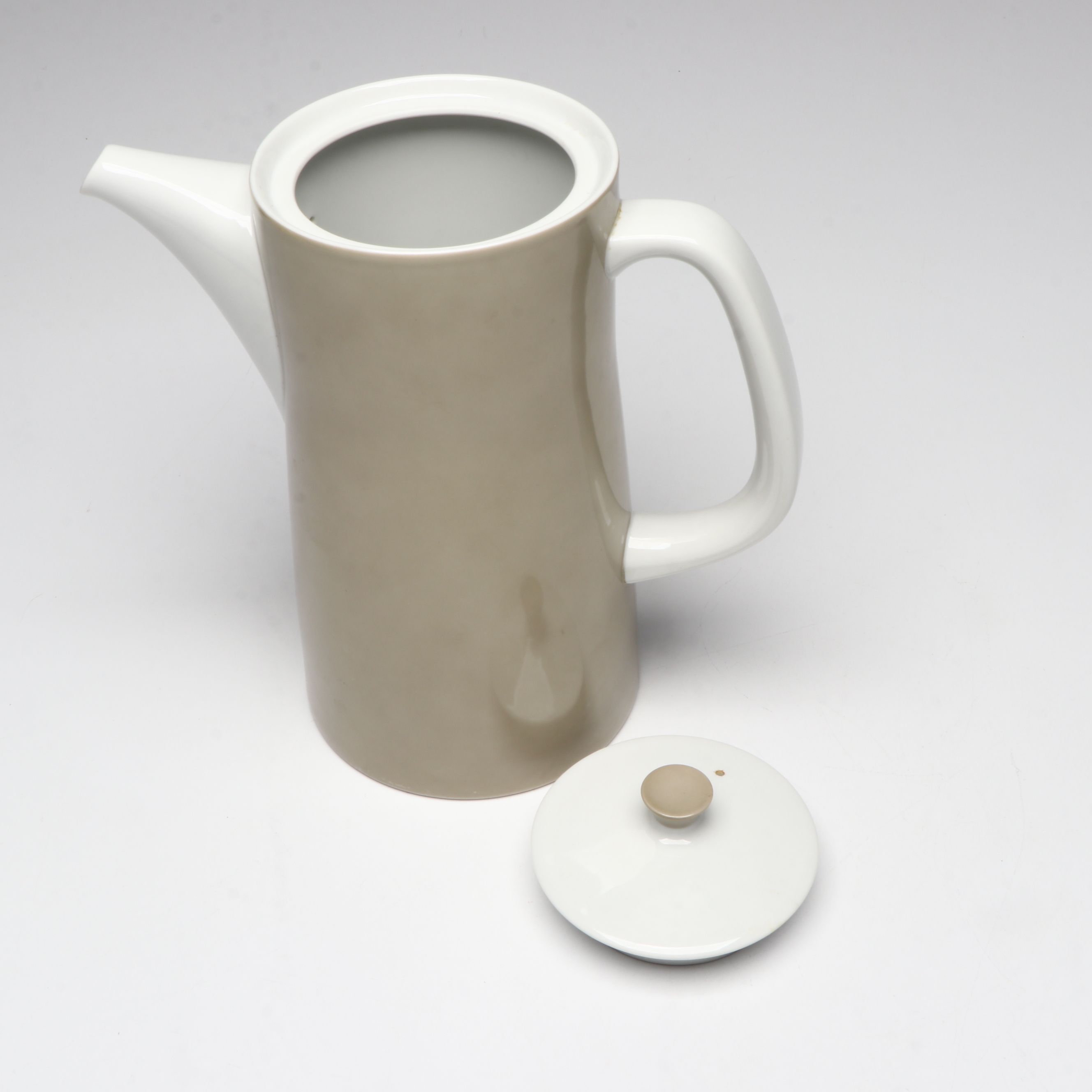 Sango Coffee Pot with Other Japanese Ceramic Covered Bowls and Tableware