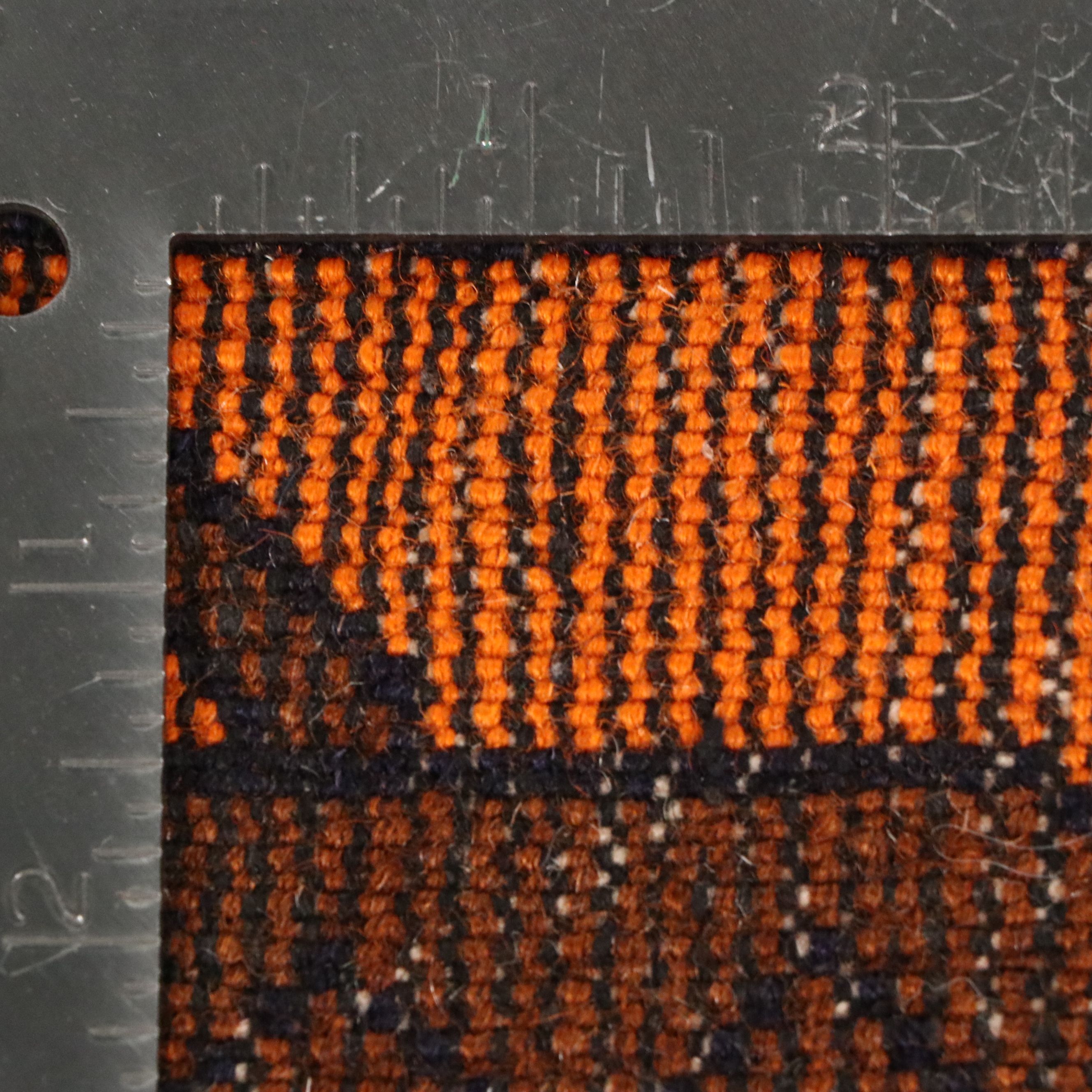 2'10 x 4'7 Hand-Knotted Afghan Pictorial War Accent Rug