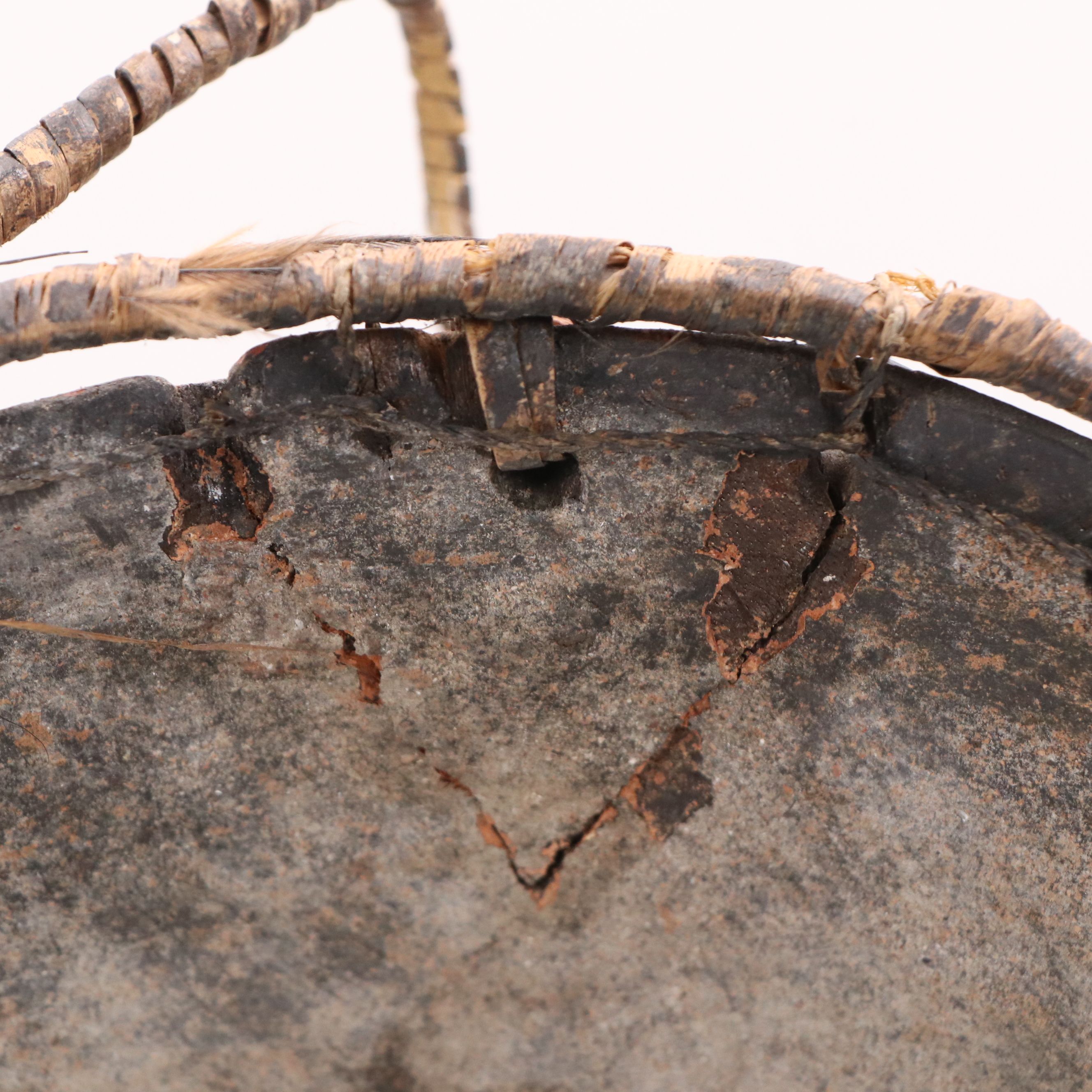 Papua New Guinea Sepik River Valley Polychromed Gable Mask