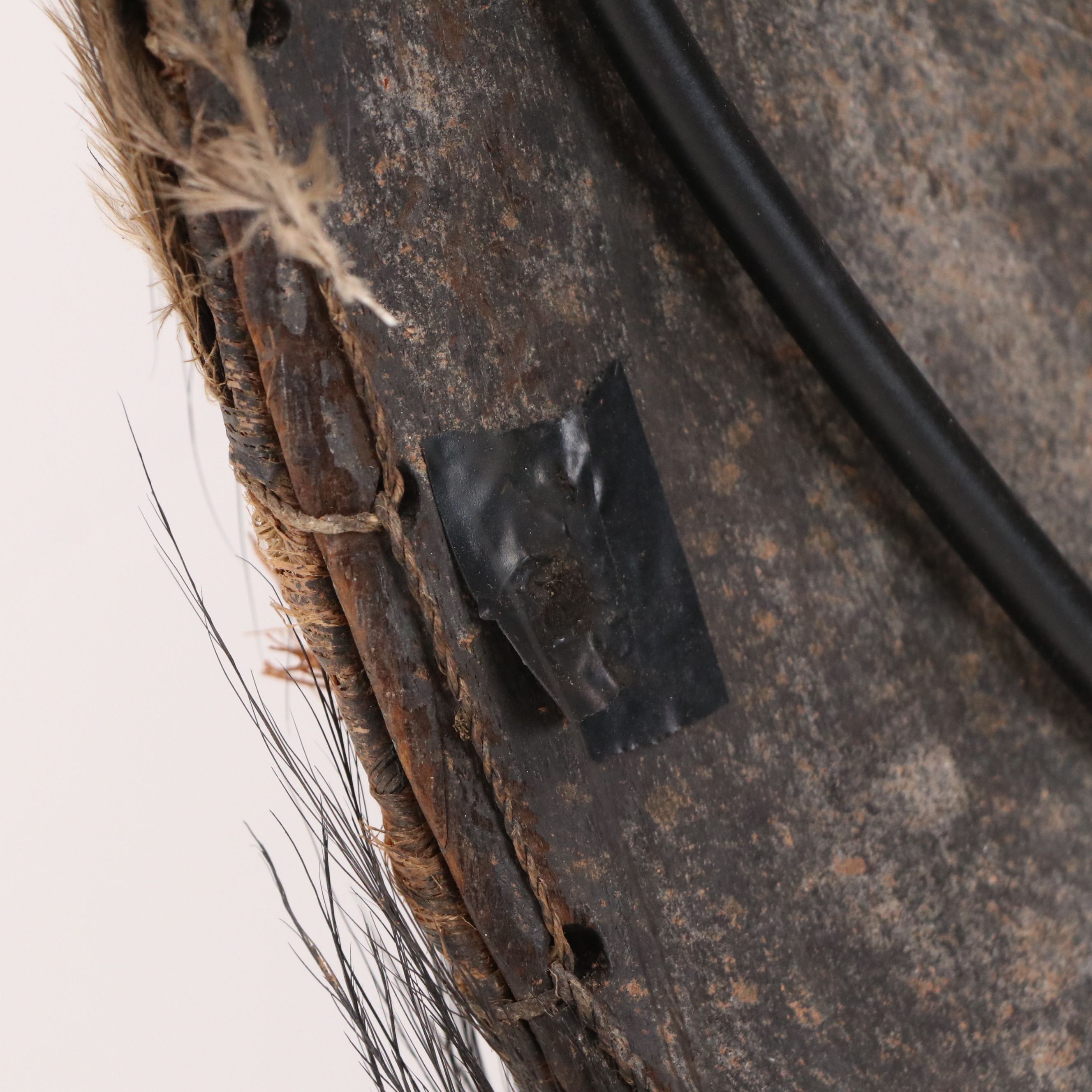 Papua New Guinea Sepik River Valley Polychromed Gable Mask