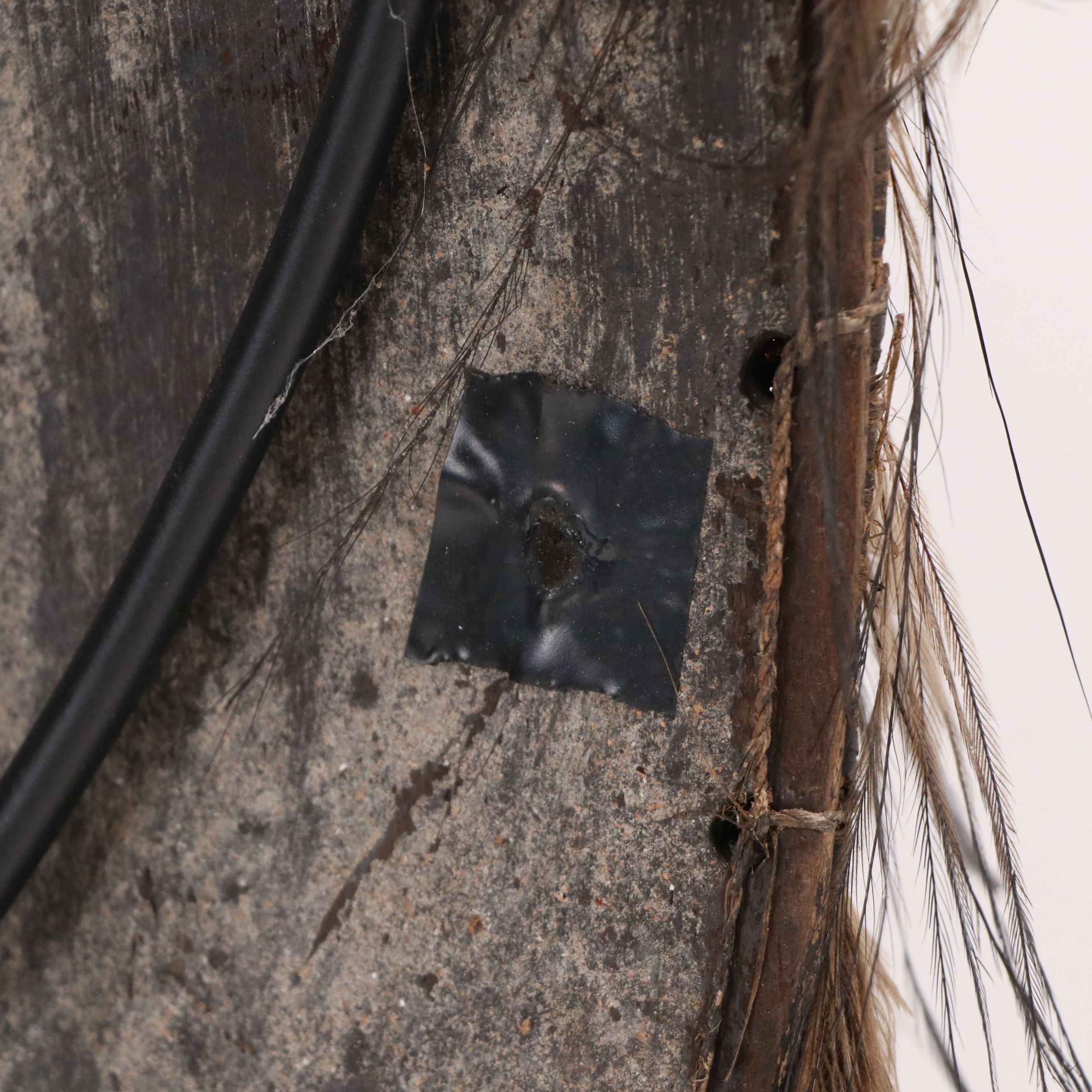 Papua New Guinea Sepik River Valley Polychromed Gable Mask