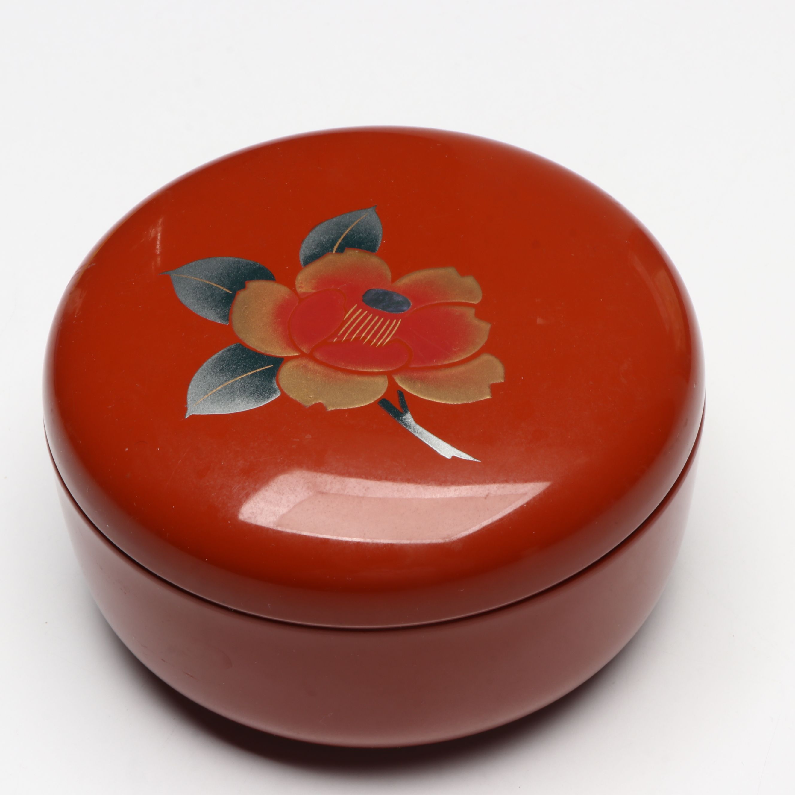 Taiwanese Anping Sword Lion with Japanese Lacquerware and Chokin Cranes