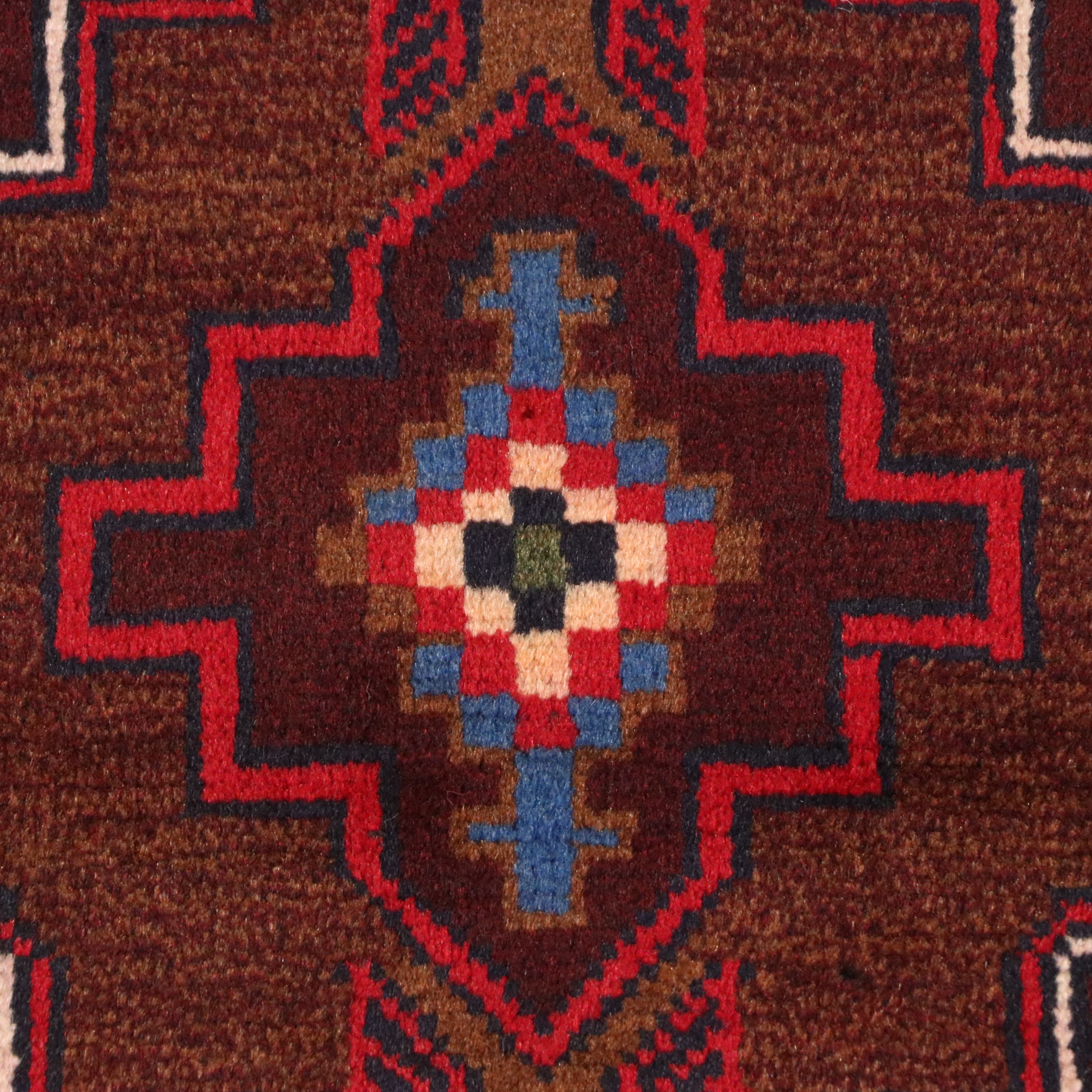 2'10 x 4'5 Hand-Knotted Afghan Taimani Accent Rug