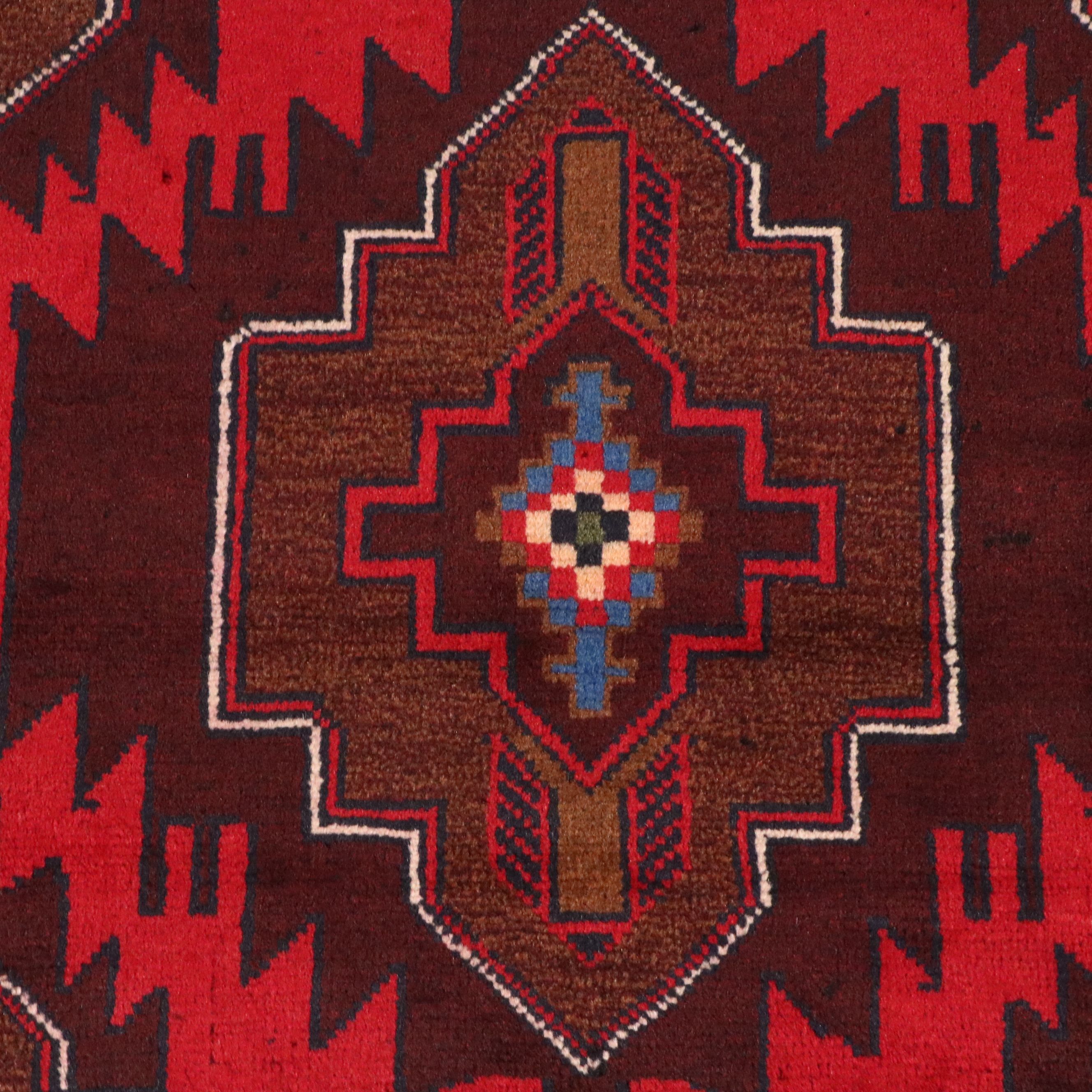2'10 x 4'5 Hand-Knotted Afghan Taimani Accent Rug