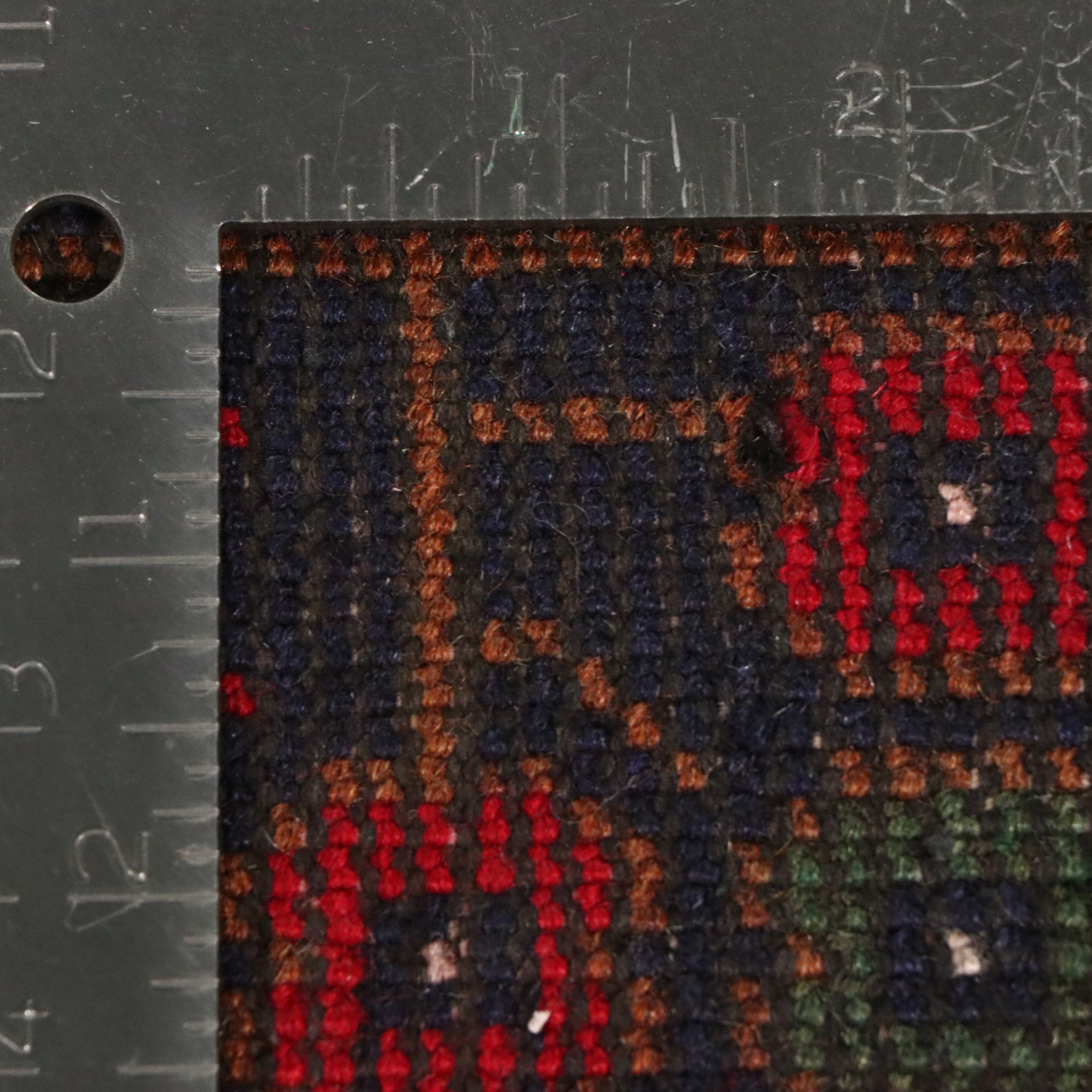 2'10 x 4'5 Hand-Knotted Afghan Taimani Accent Rug