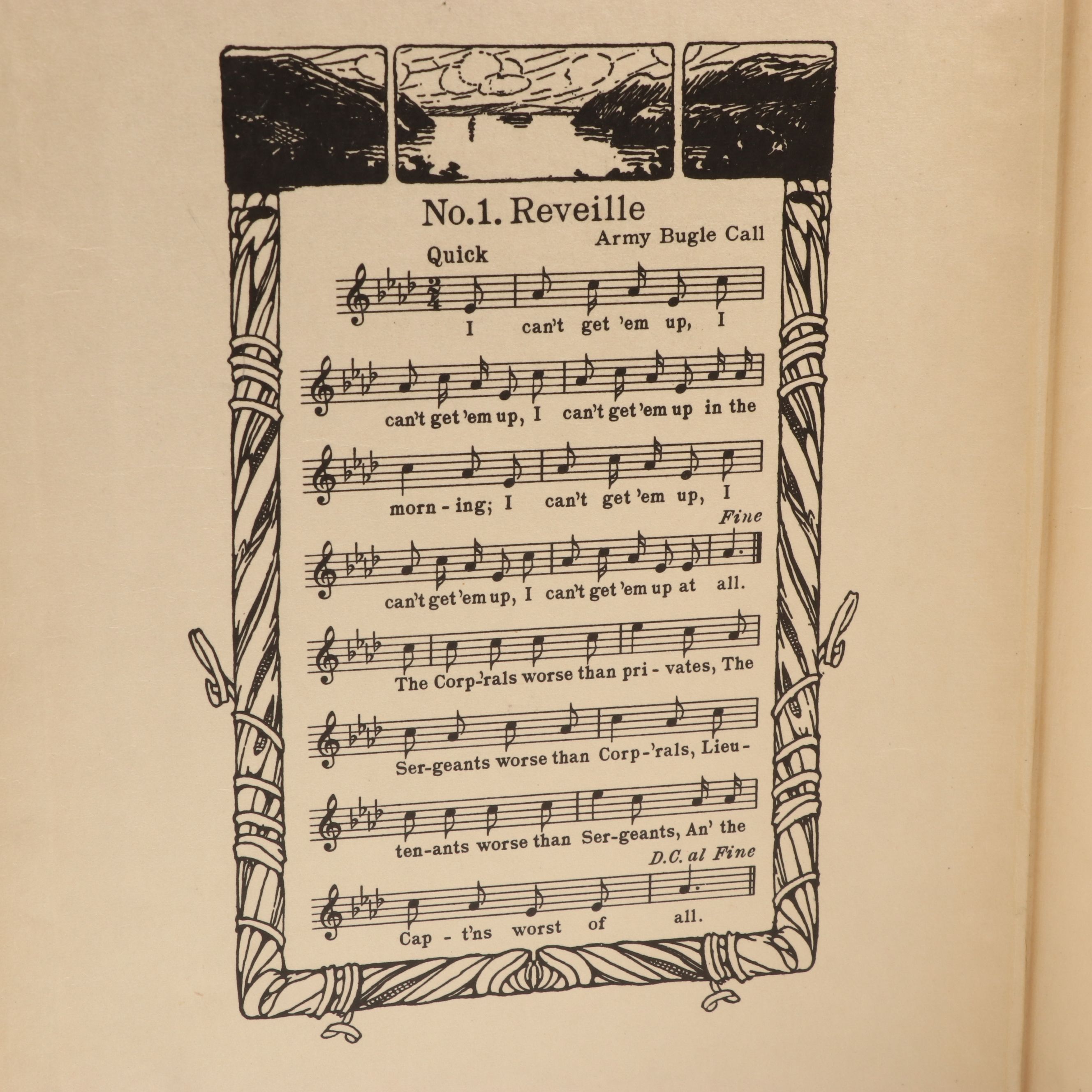 "Readings From the Holy Scriptures" and "Songs of the U.S. Military Academy"