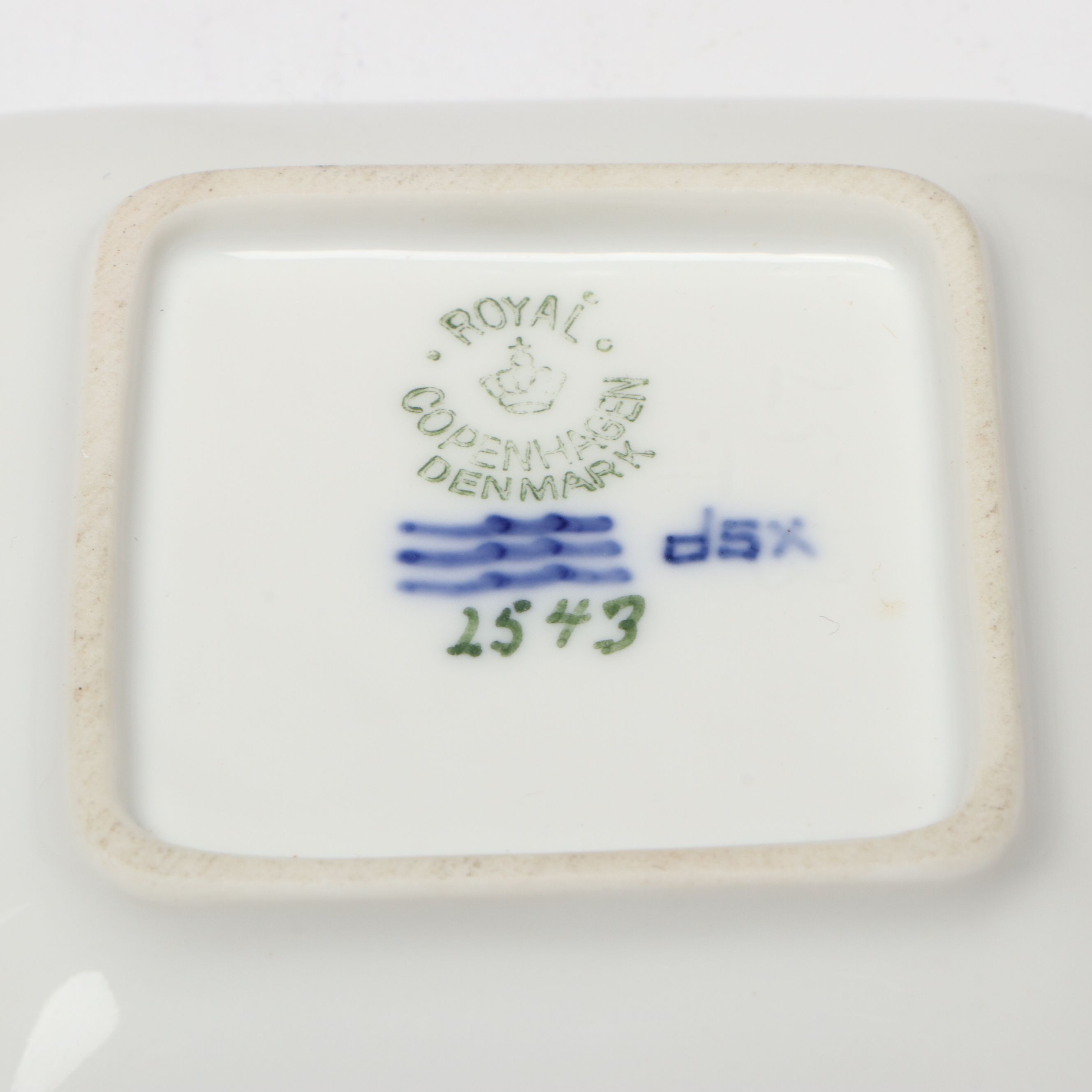 Royal Copenhagen Blackberry Porcelain Vase and Sailboat Dish