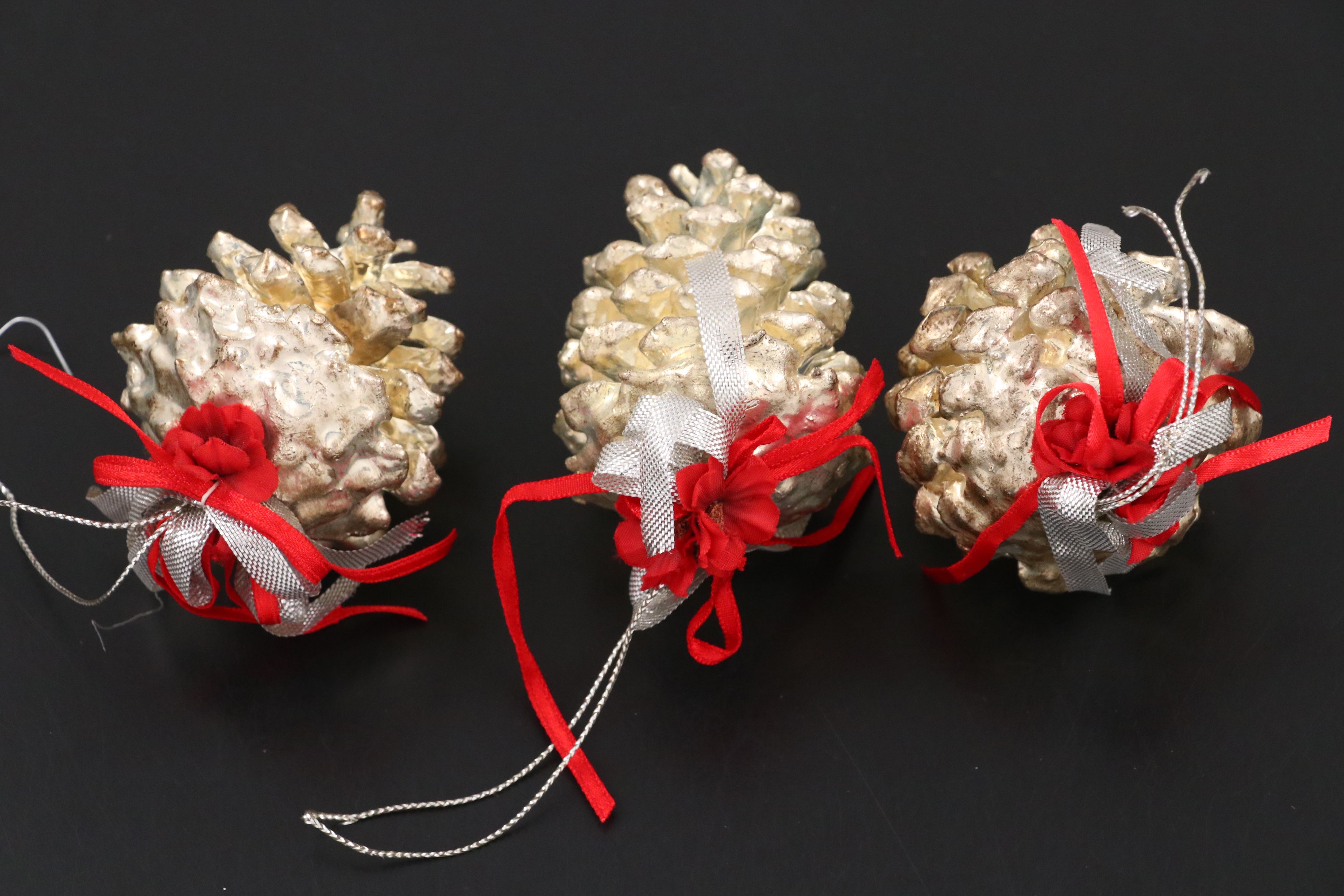 Gorham and Reed & Barton Sterling Silver Ornaments with Other Christmas Décor