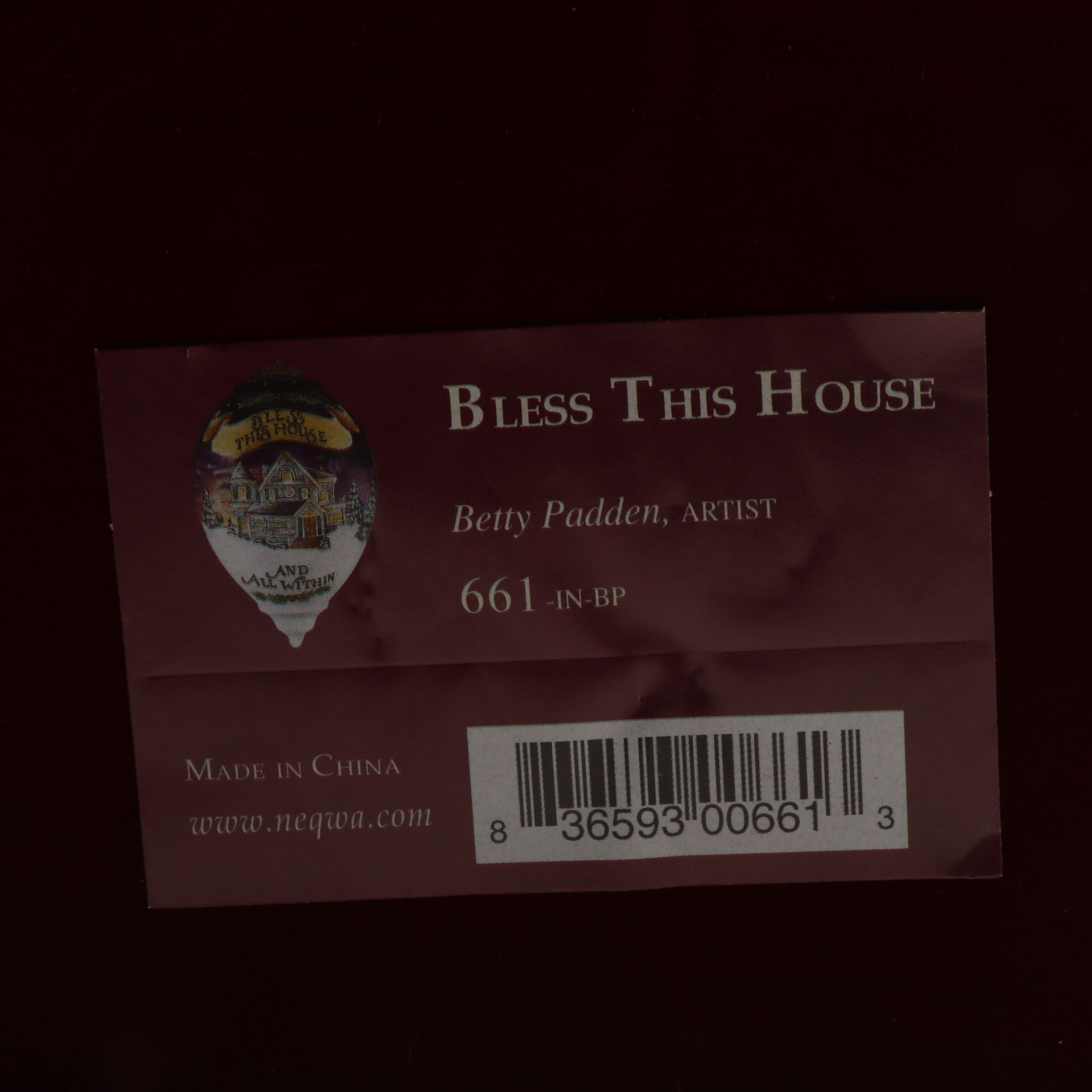 Ne'Qwa Art Glass Christmas Tree Ornaments