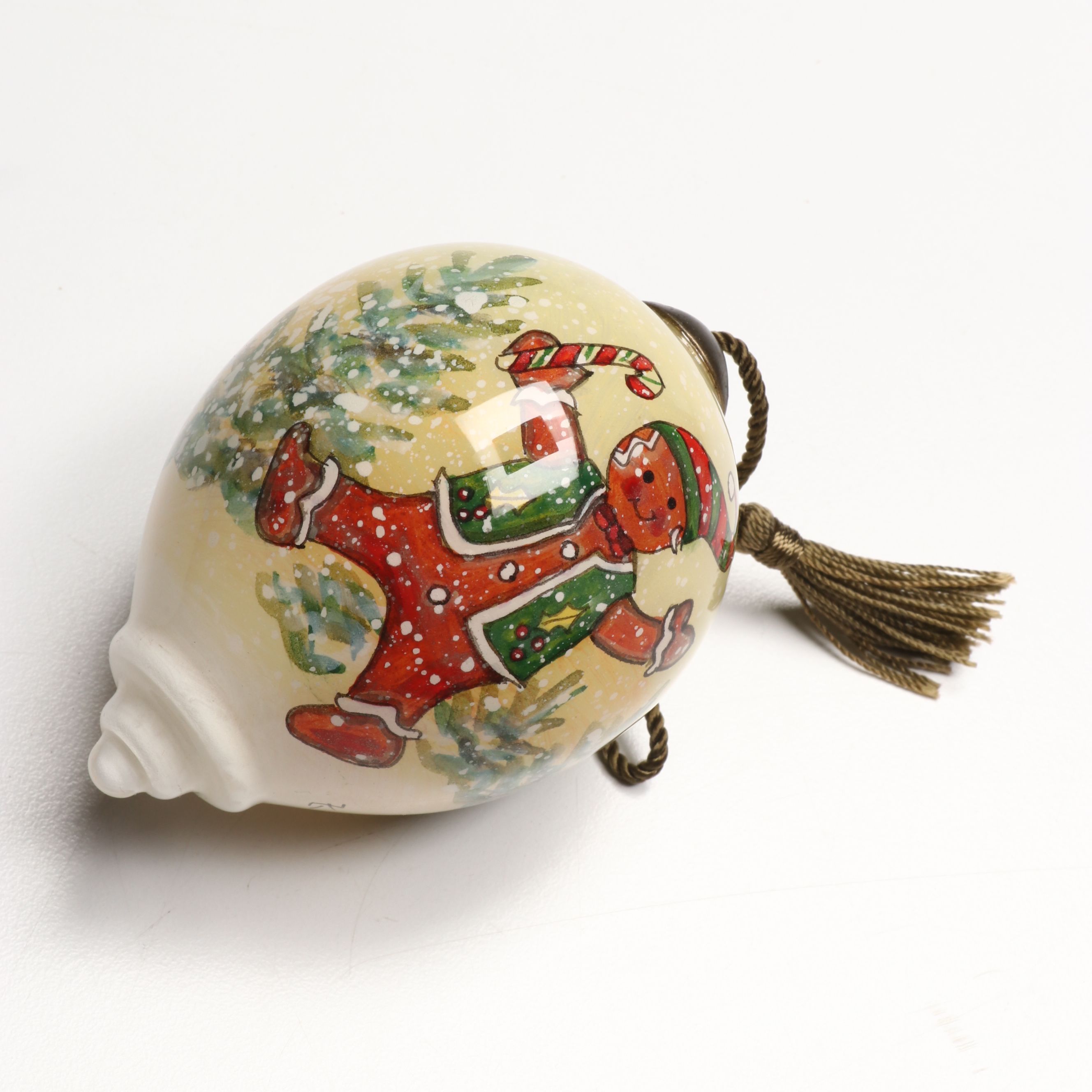 Ne'Qwa Art Glass Christmas Tree Ornaments