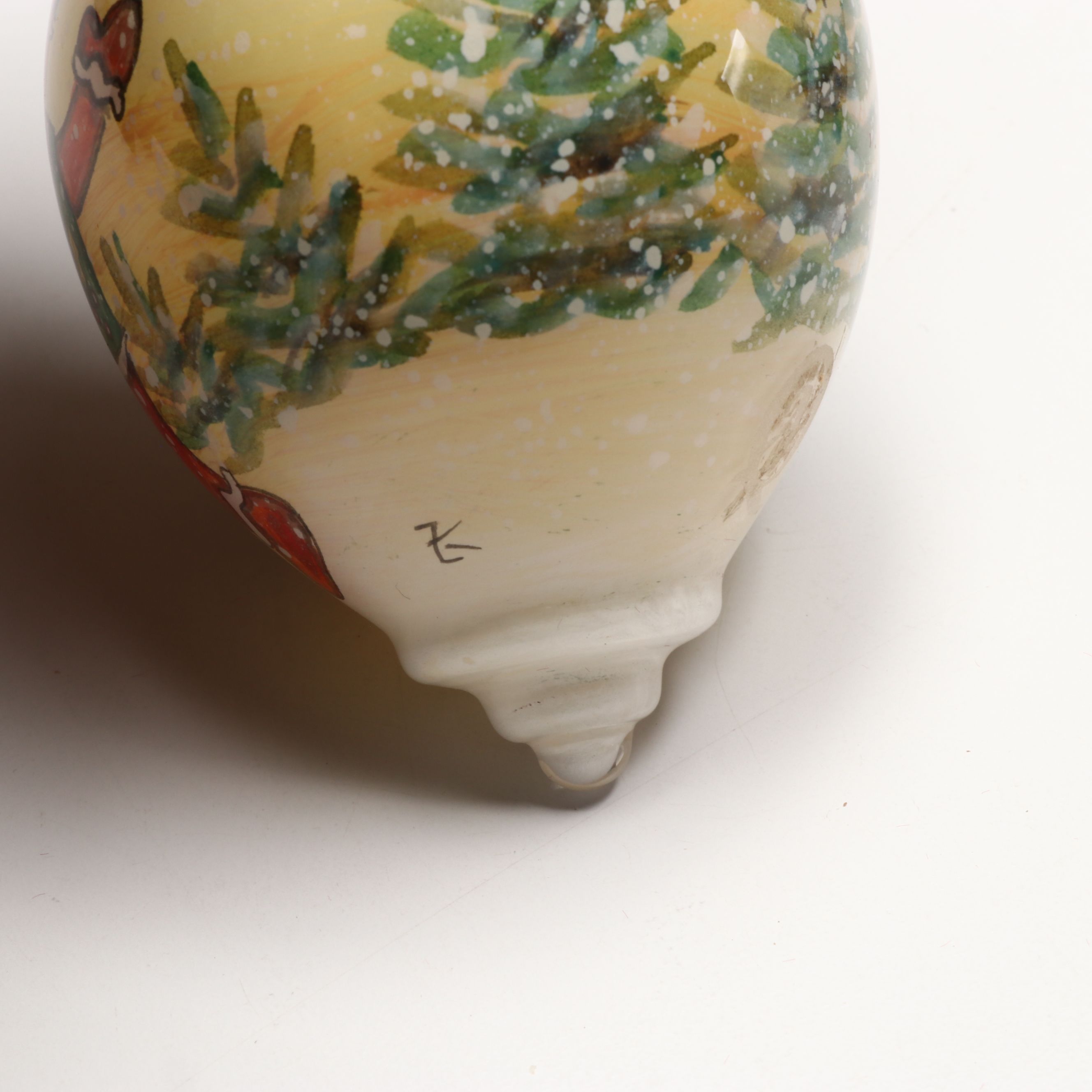 Ne'Qwa Art Glass Christmas Tree Ornaments