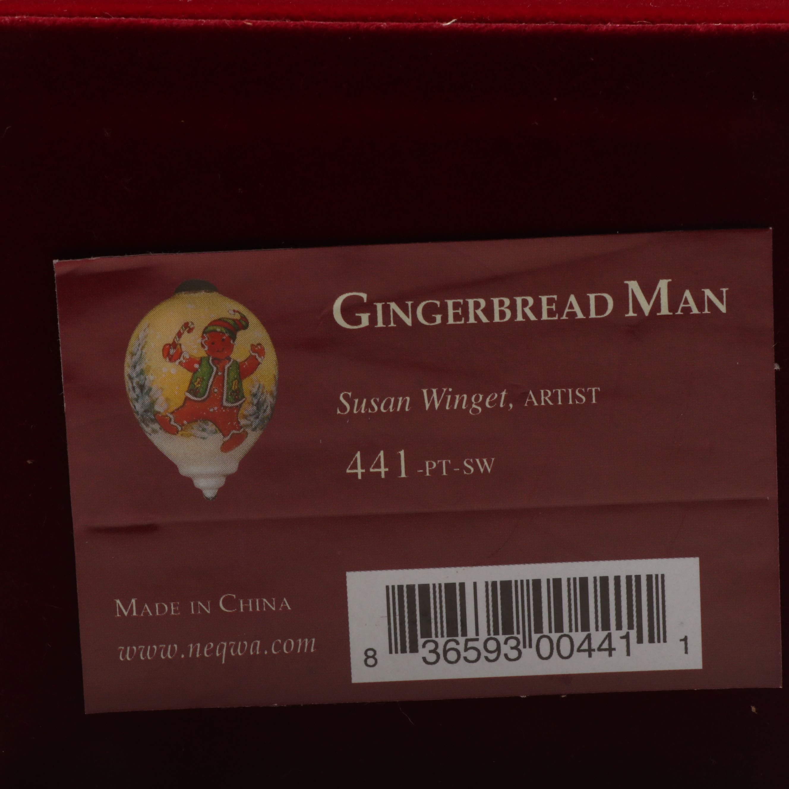 Ne'Qwa Art Glass Christmas Tree Ornaments