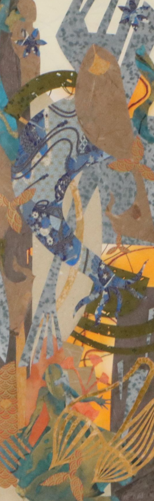 Abstract Landscape Collage, 21st Century