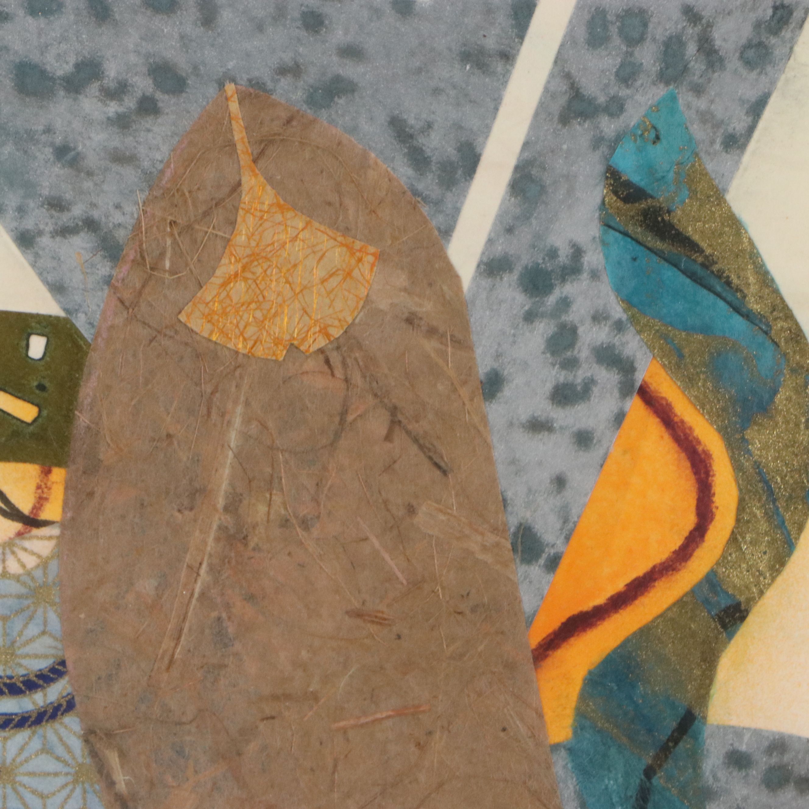 Abstract Landscape Collage, 21st Century