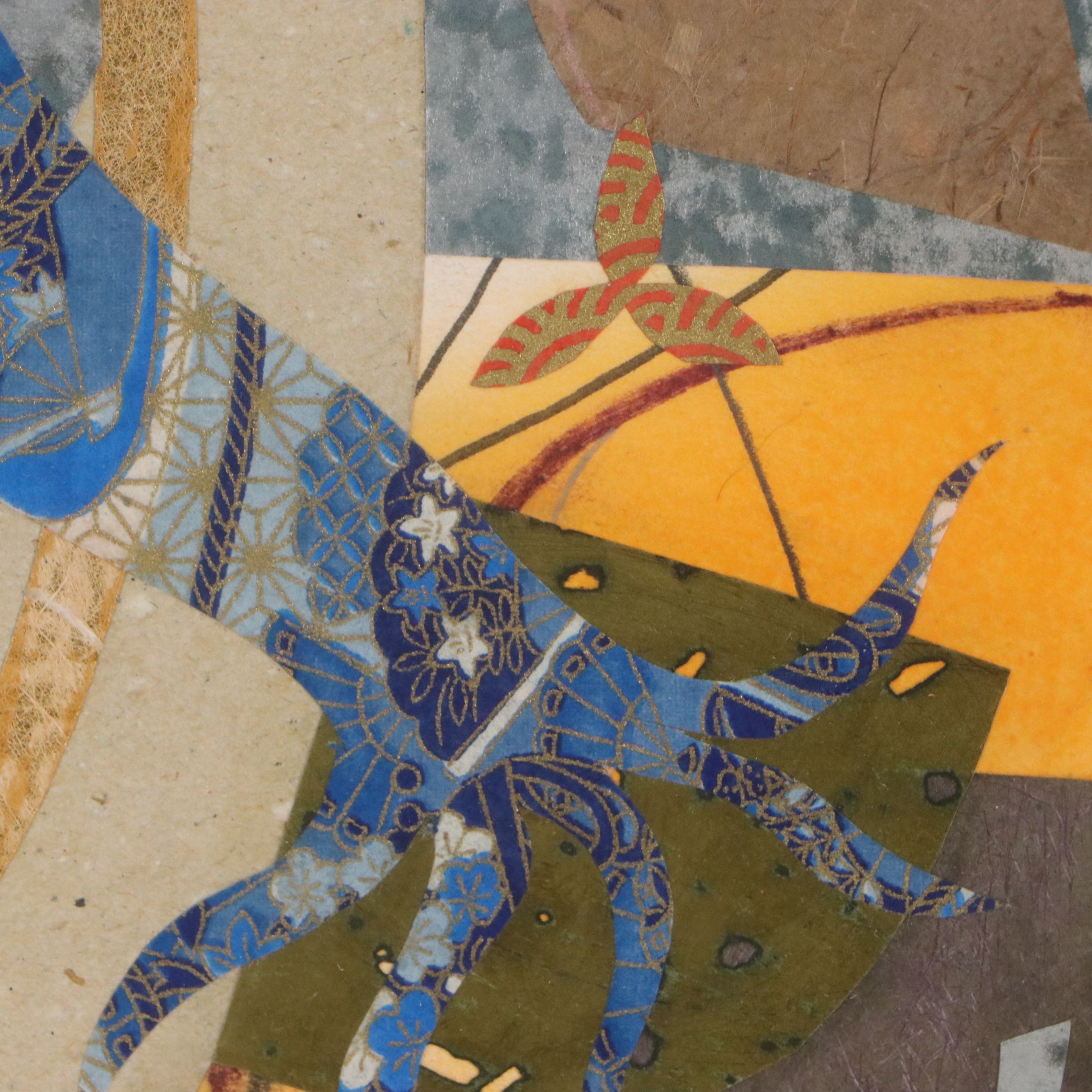 Abstract Landscape Collage, 21st Century