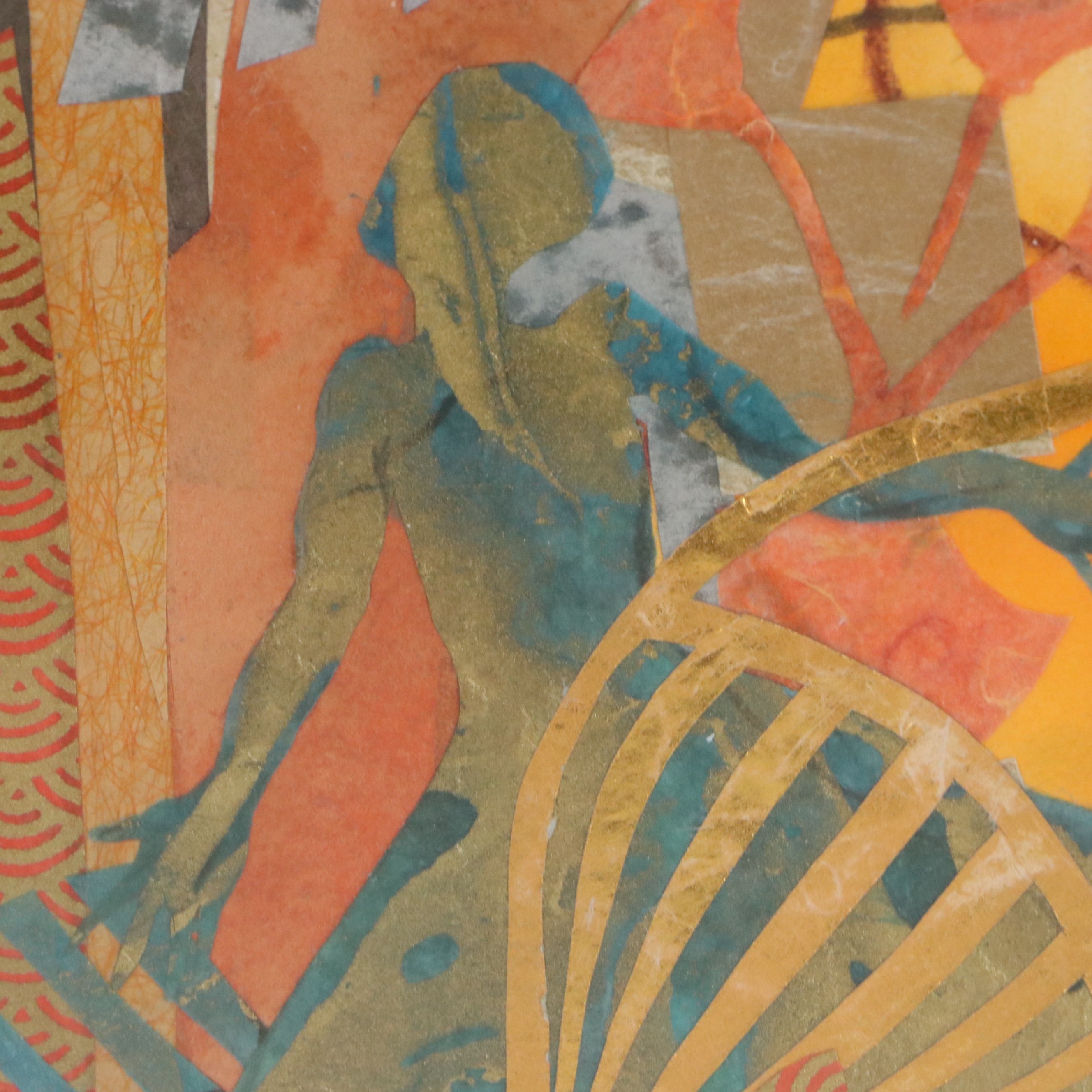 Abstract Landscape Collage, 21st Century