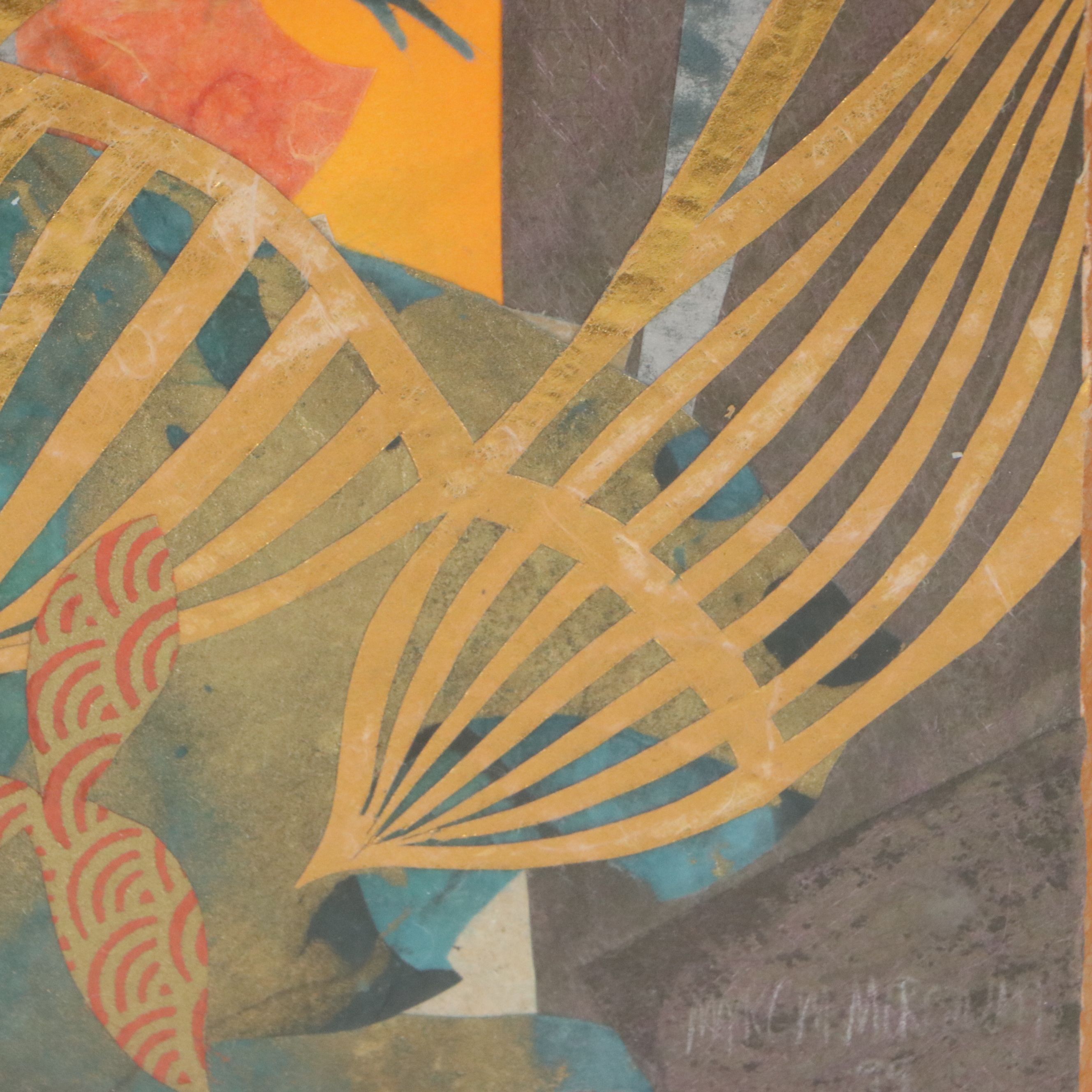 Abstract Landscape Collage, 21st Century