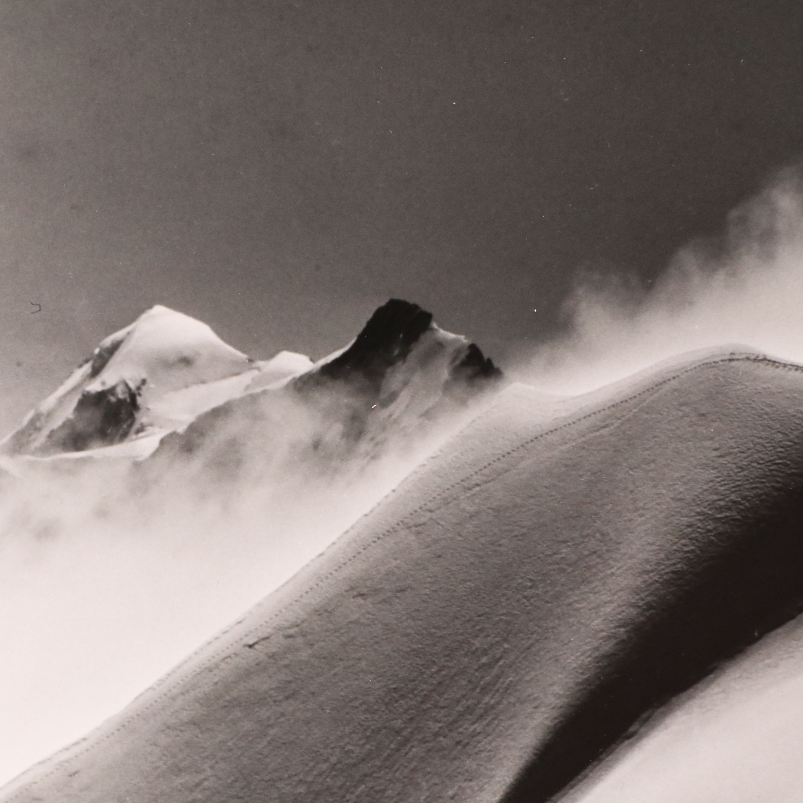 Bradford Washburn Silver Gelatin "After the Storm," 1960