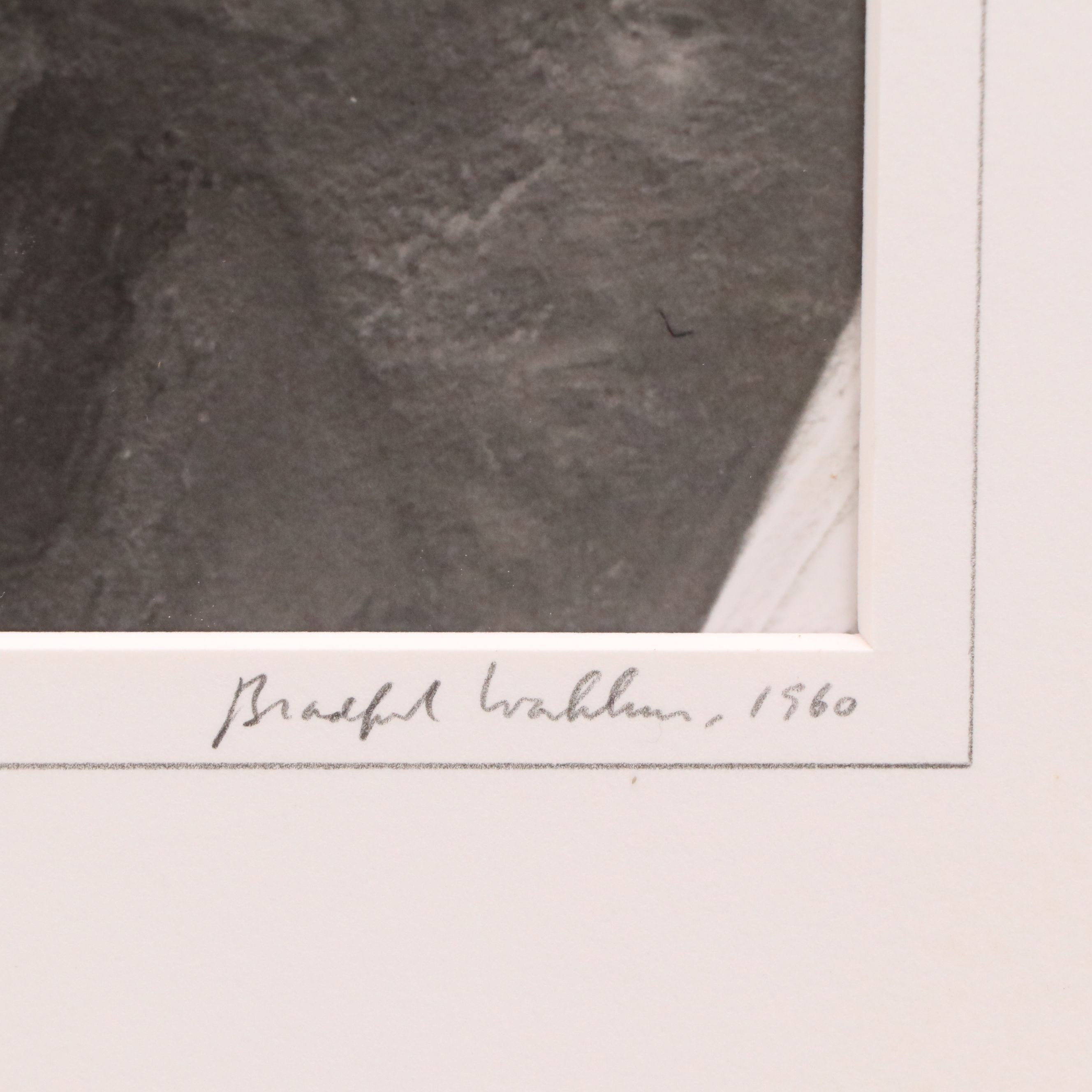 Bradford Washburn Silver Gelatin "After the Storm," 1960