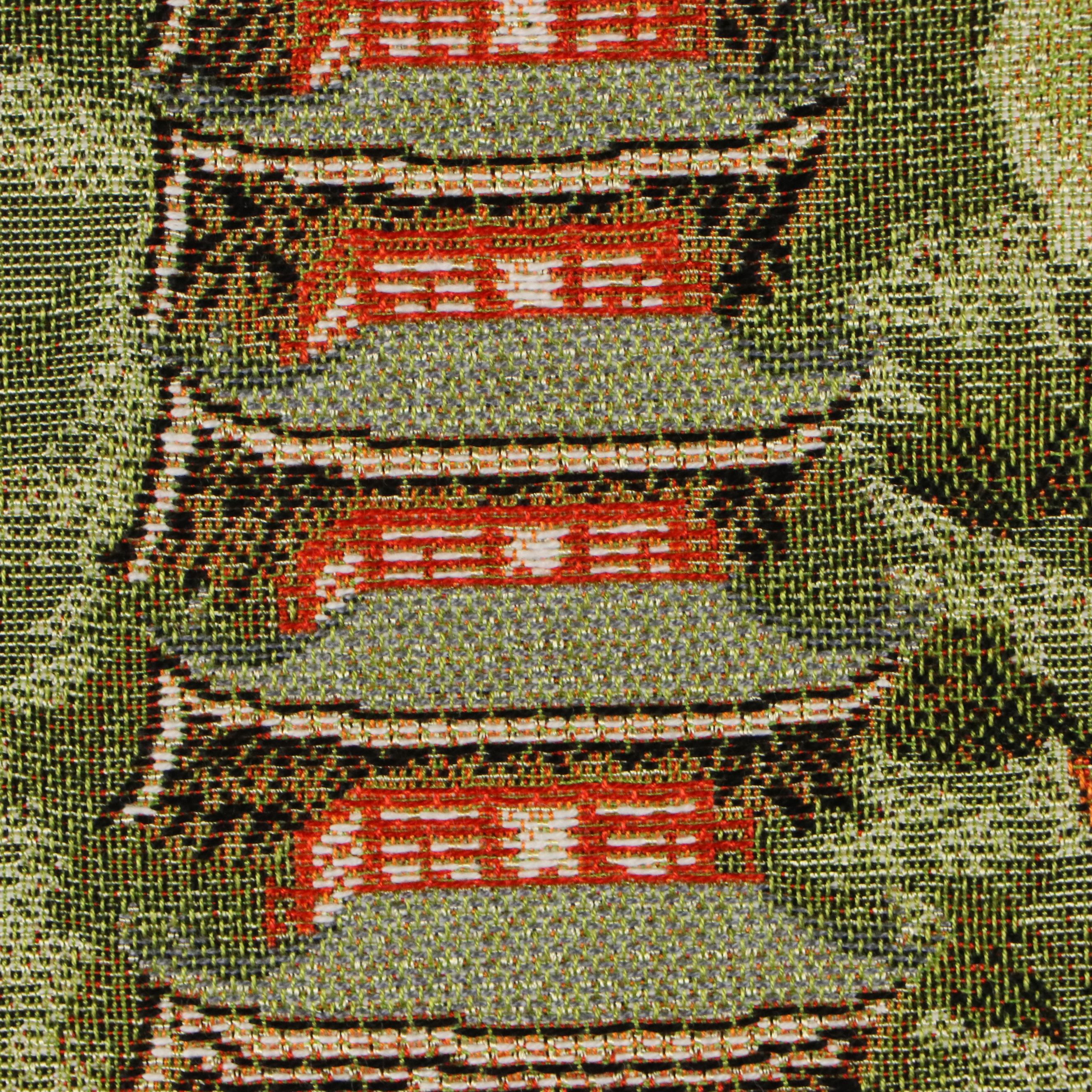 Japanese Jacquard Woven Calendar Hanging Scroll