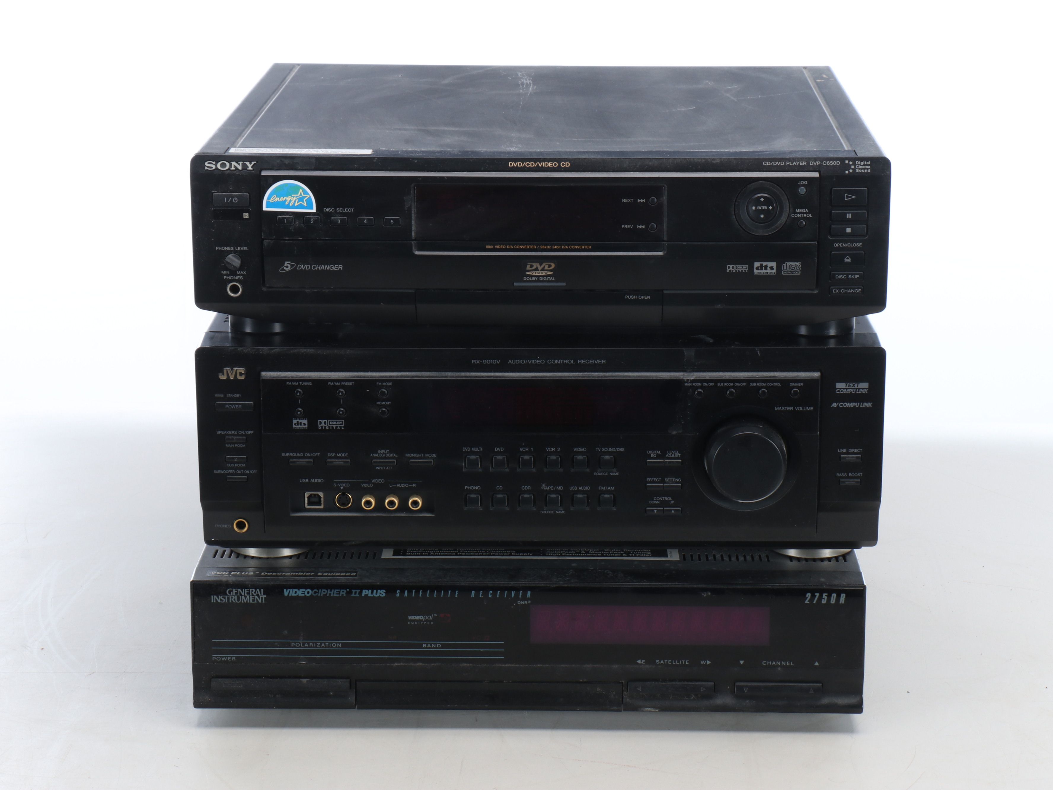 Sony DVD Player with JVC and Other Media Players