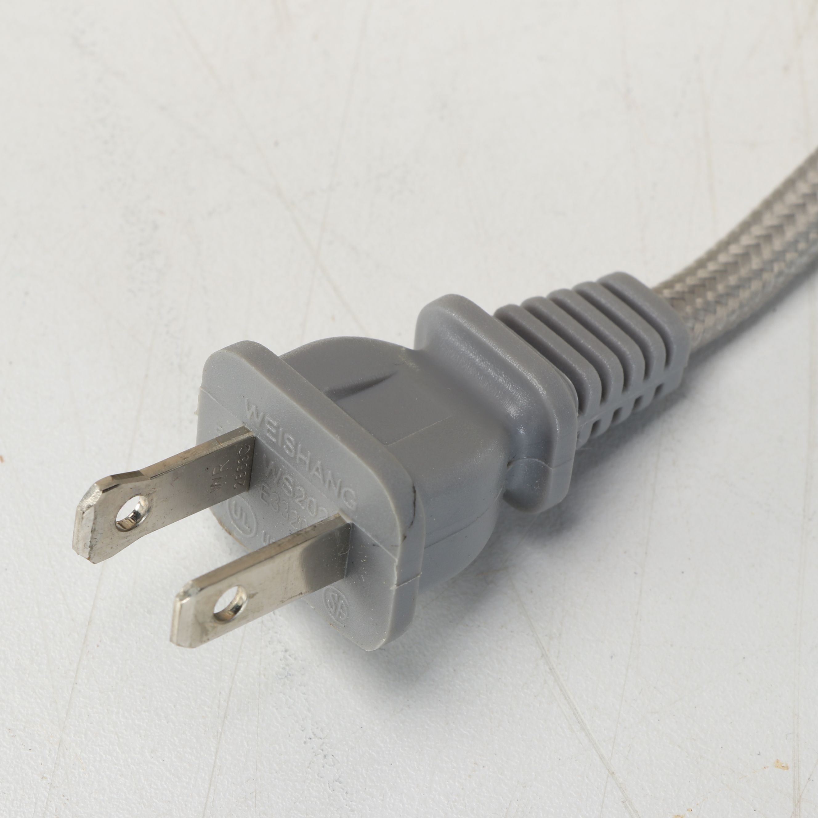 Safavieh "Mae" Long Necked Ceramic Table Lamps with Cotton Shades