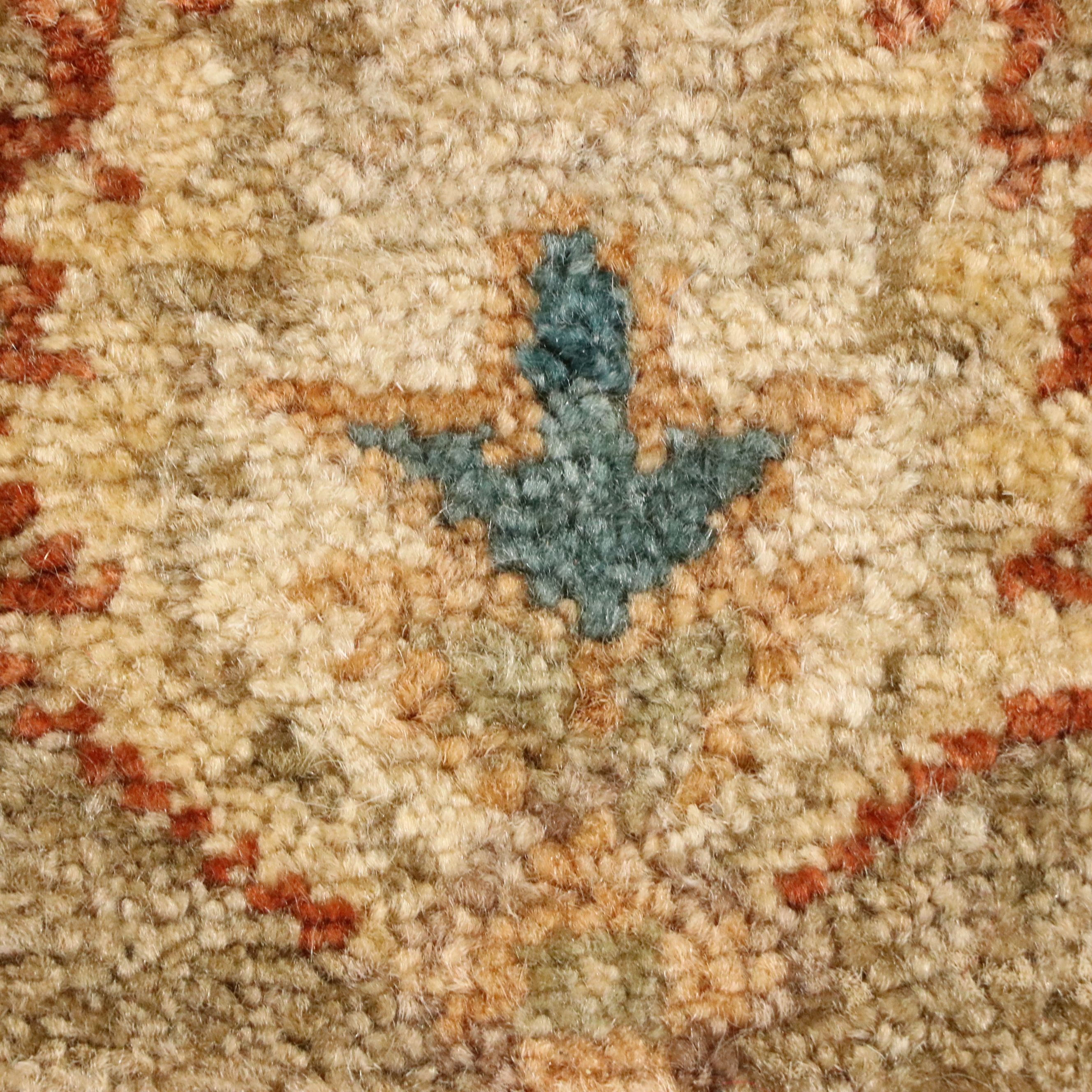 3' x 11'11 Hand-Knotted Turkish Oushak Carpet Runner