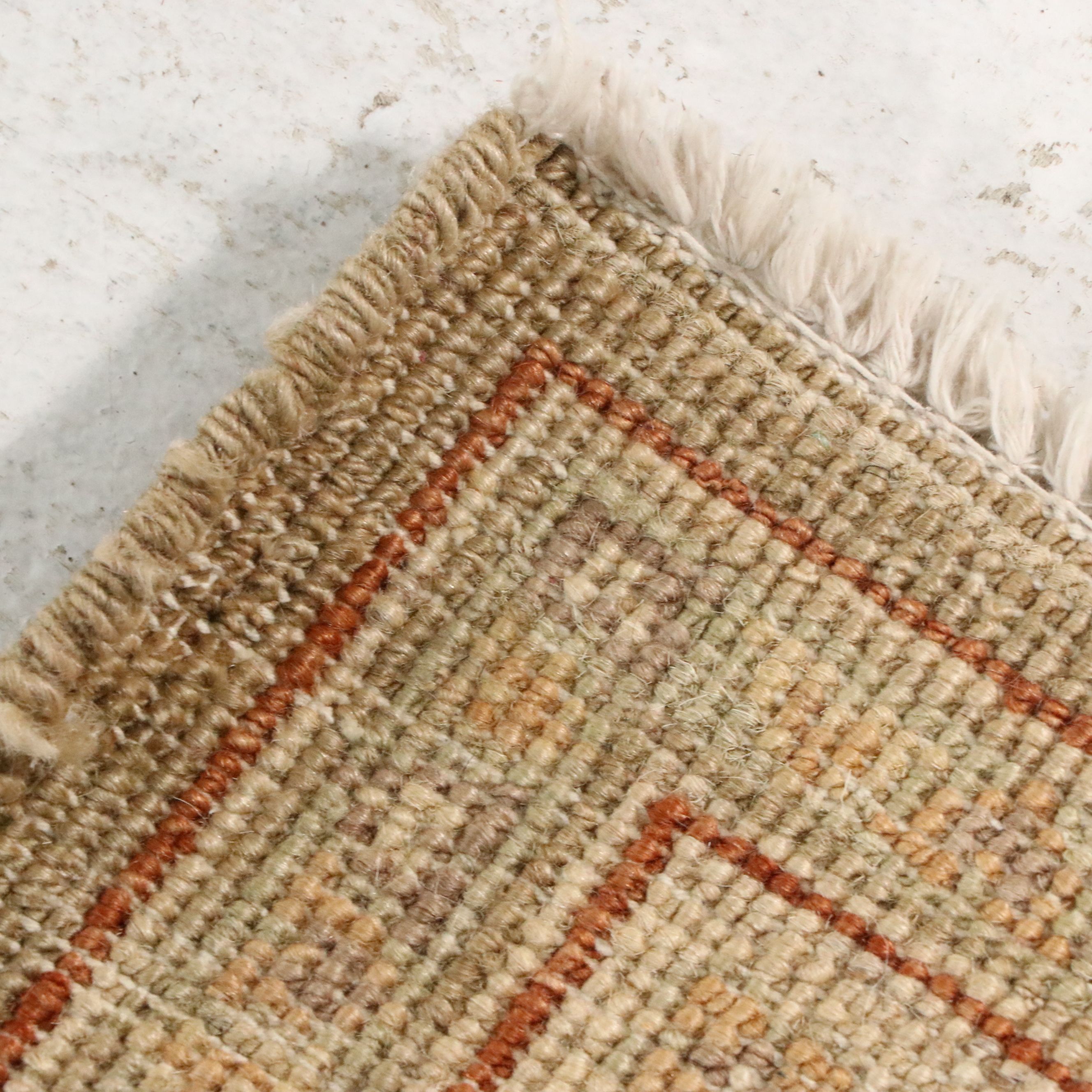 3' x 11'11 Hand-Knotted Turkish Oushak Carpet Runner