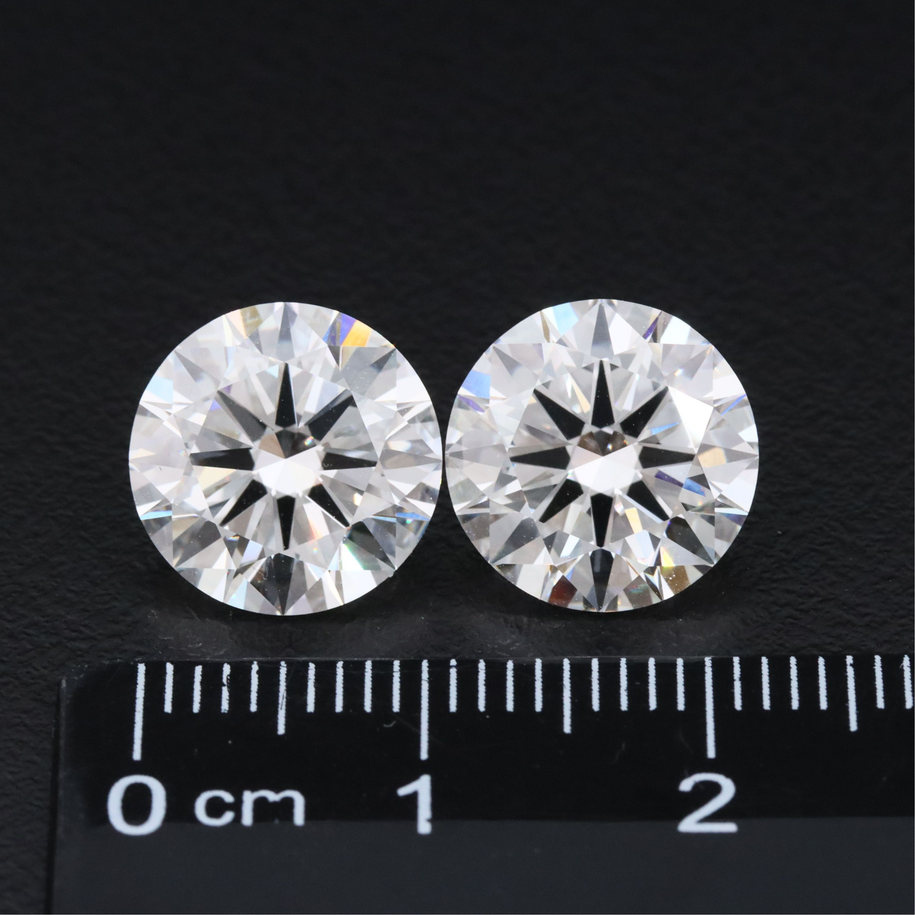 Loose 10.06 CTW Matched Pair Lab Grown Diamonds with IGI Reports