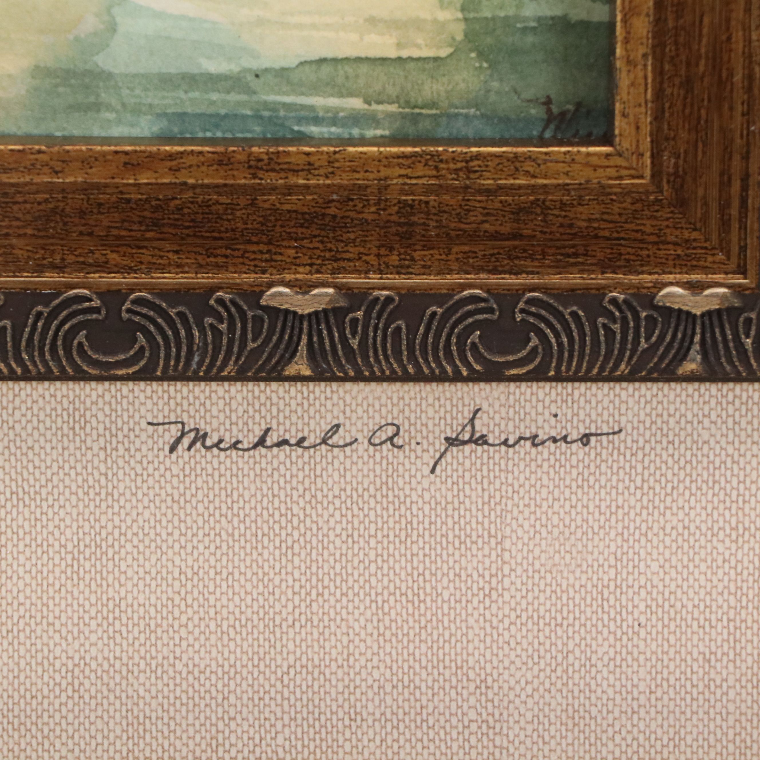 Michael A. Savino Giclée "Cottage on the Rhine"