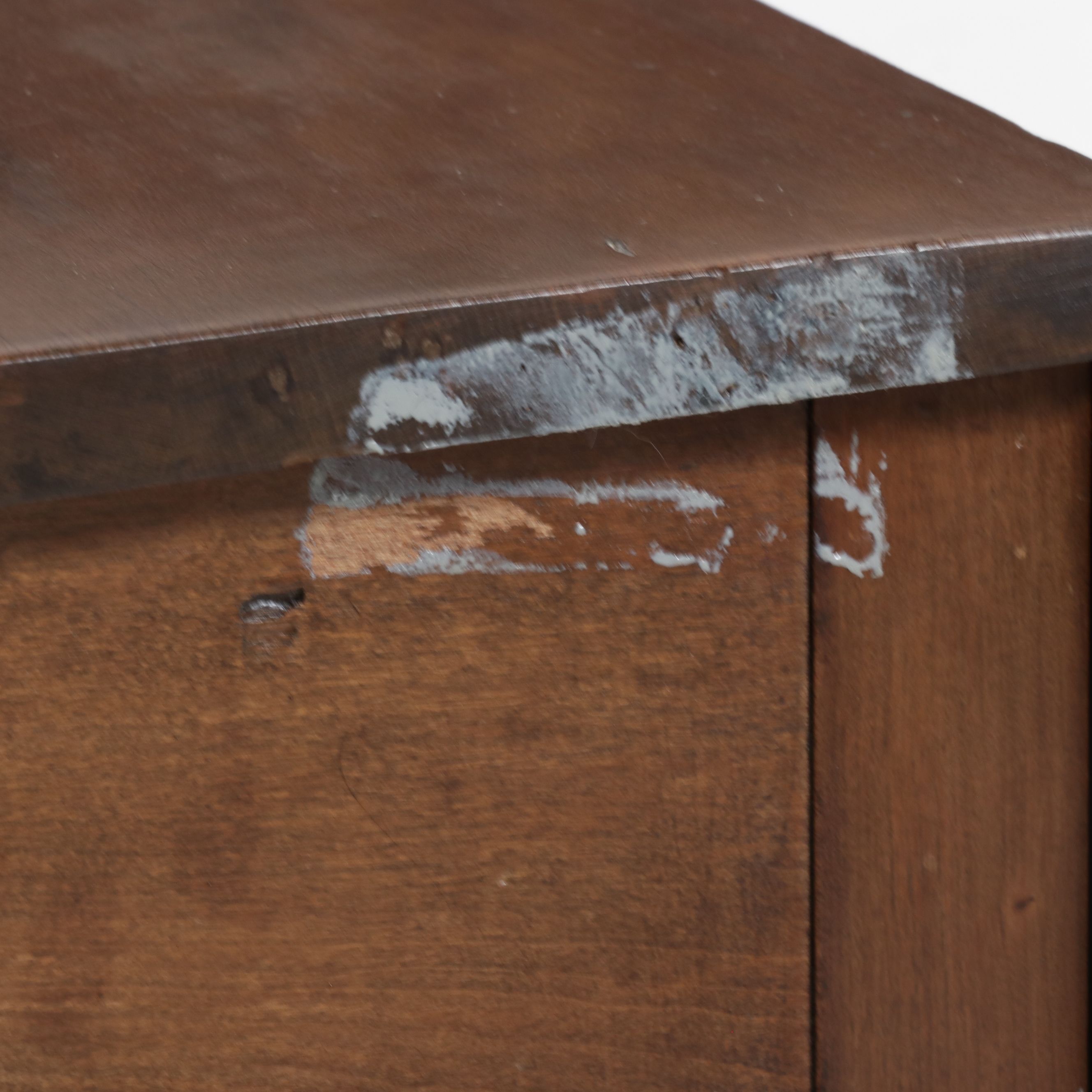 American Federal Style Mahogany Drop-Leaf Work Table, Mid-19th Century