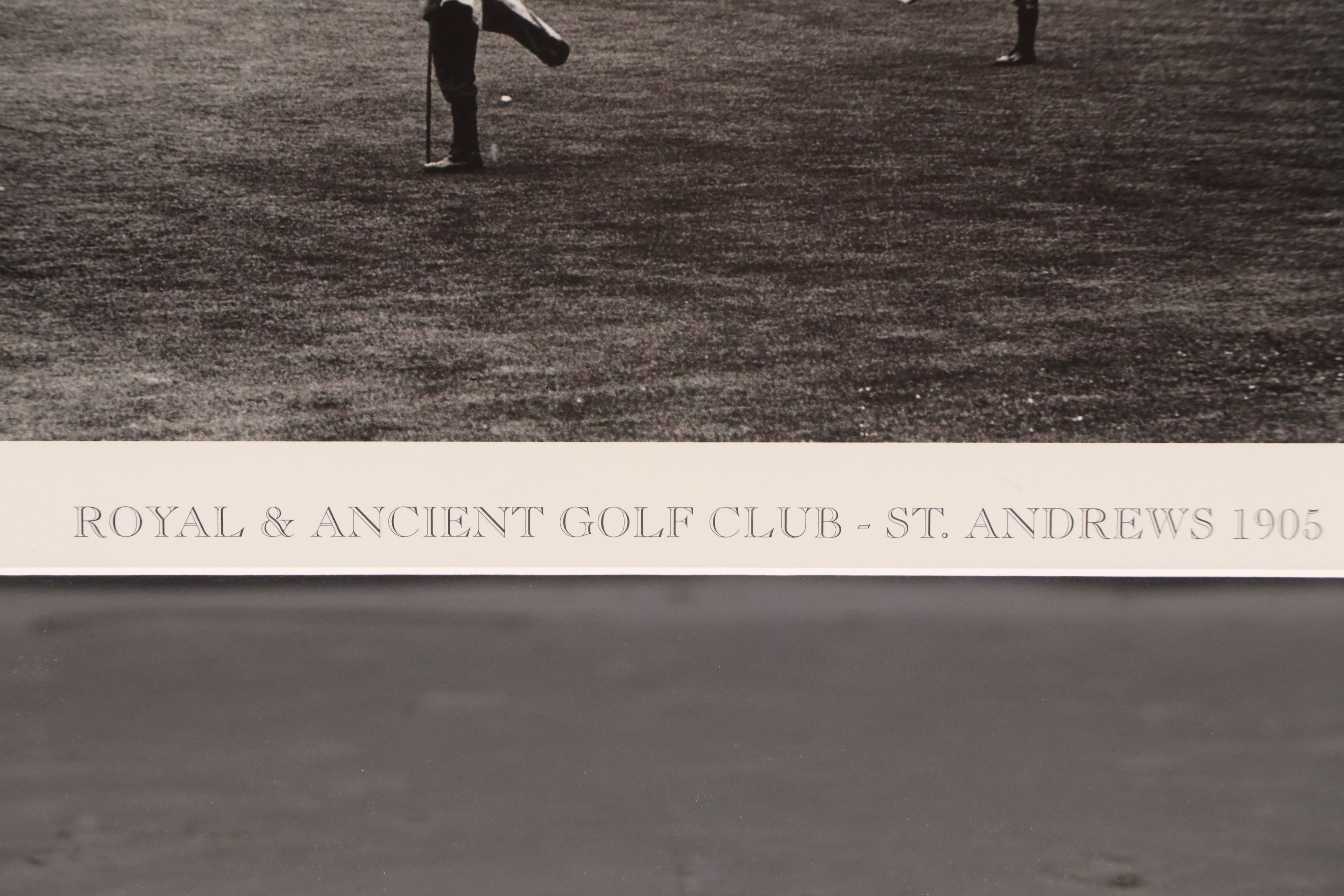 Offset Lithograph "Royal & Ancient Golf Club - St. Andrews 1905" Circa 1998