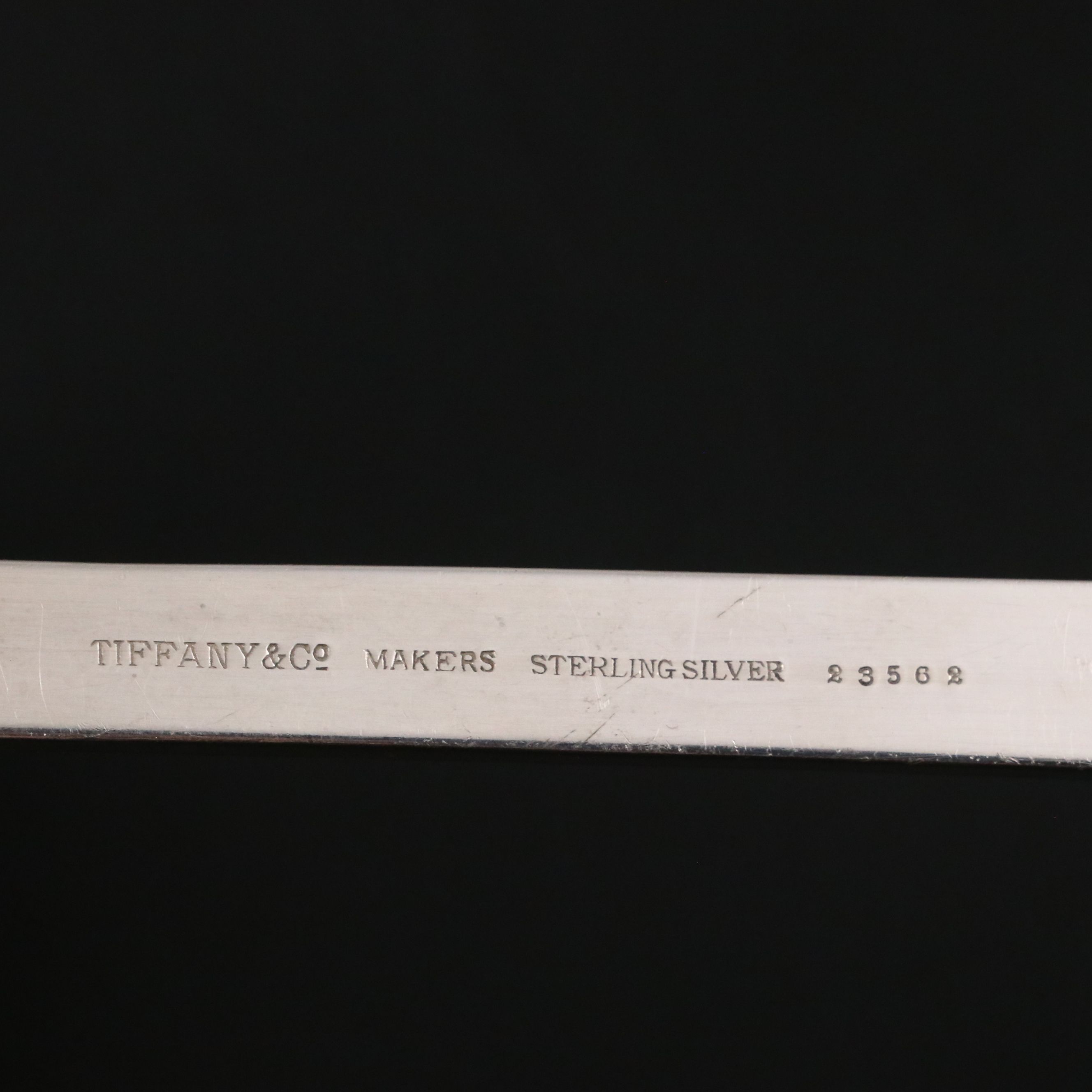 Tiffany & Co. "Hamilton" Sterling Silver Gravy Ladle