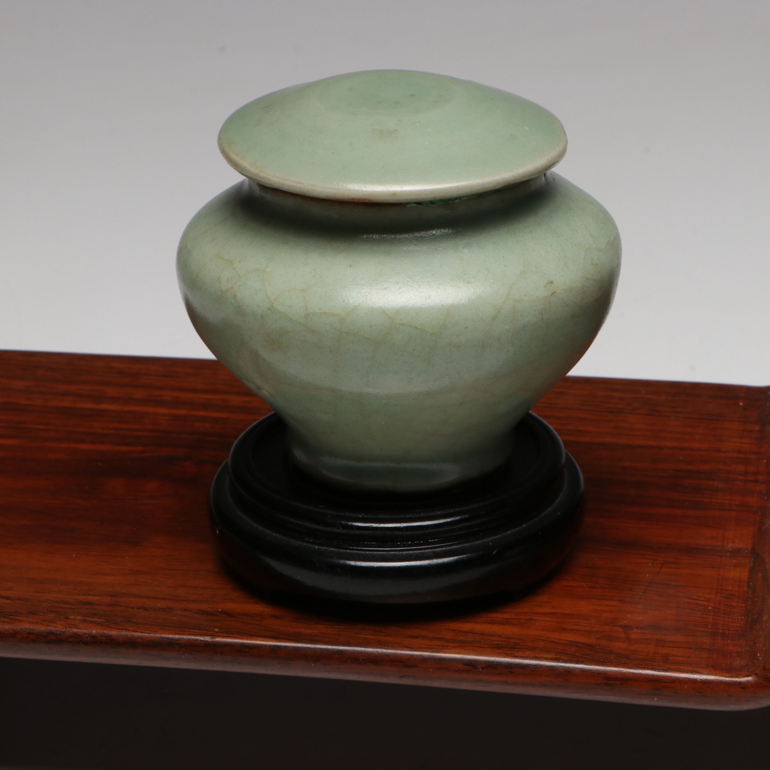 Norman Brumm Trillium Enamel Sculpture with Chinese Brass Box and More Décor