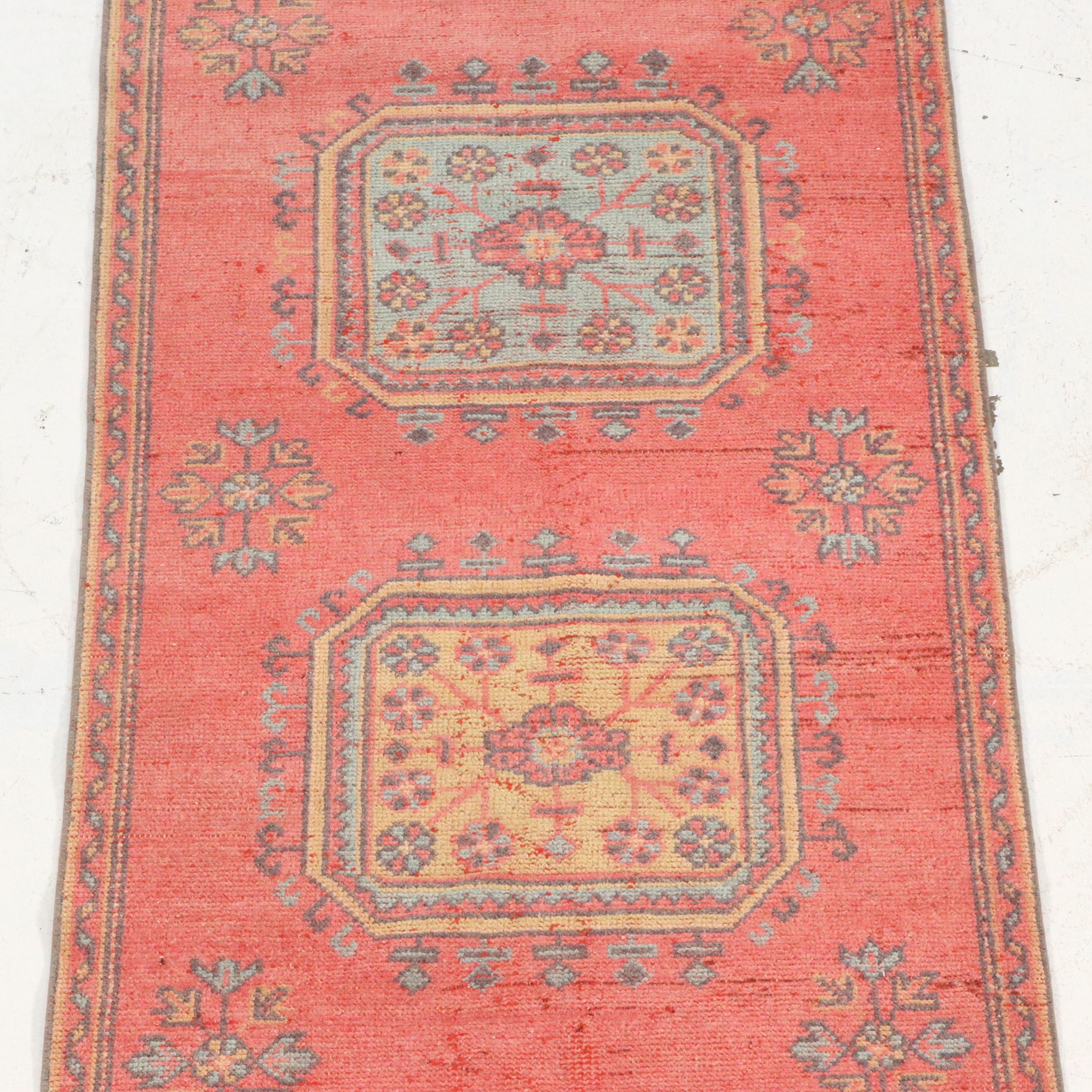 3'1 x 12' Hand-Knotted Turkish Long Rug