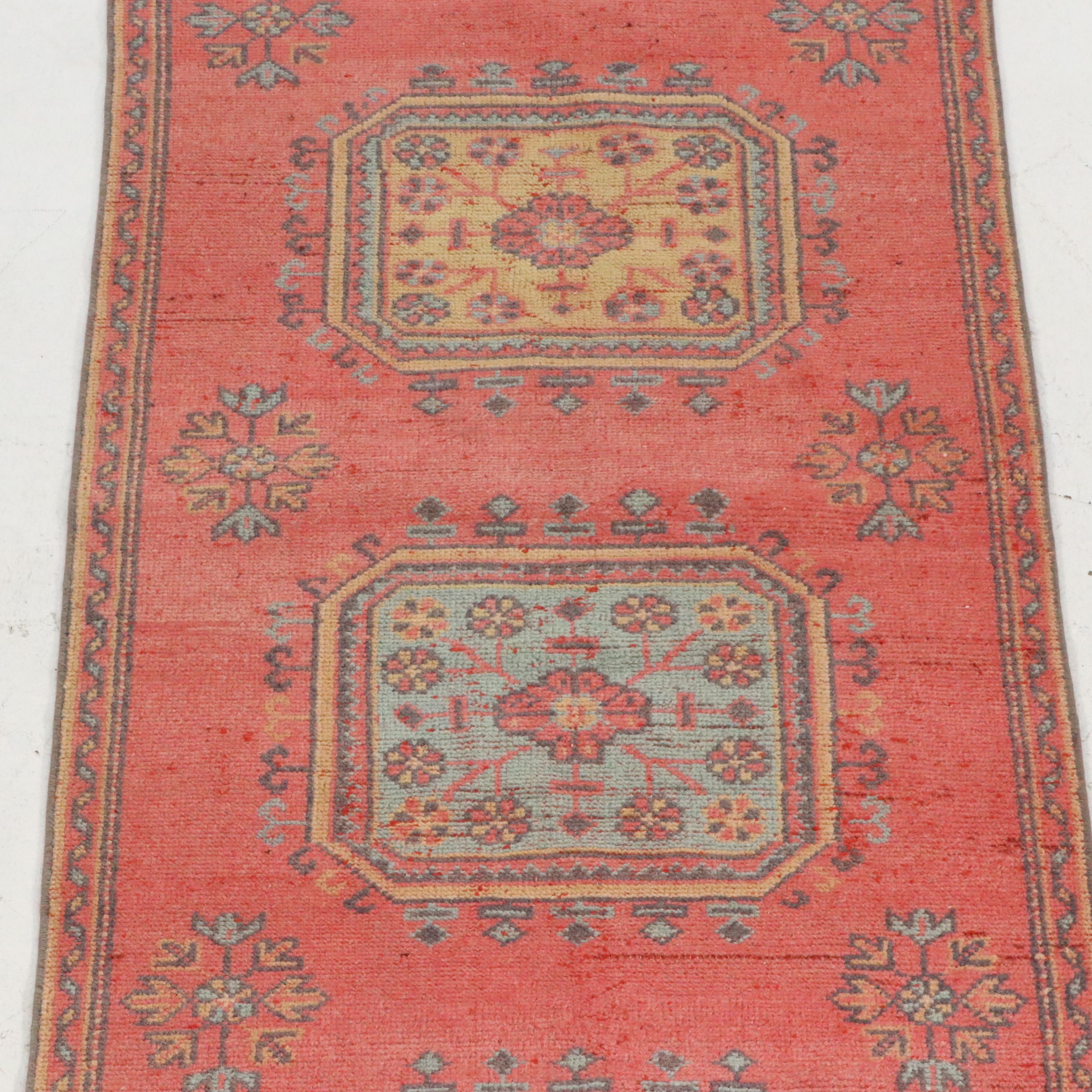 3'1 x 12' Hand-Knotted Turkish Long Rug