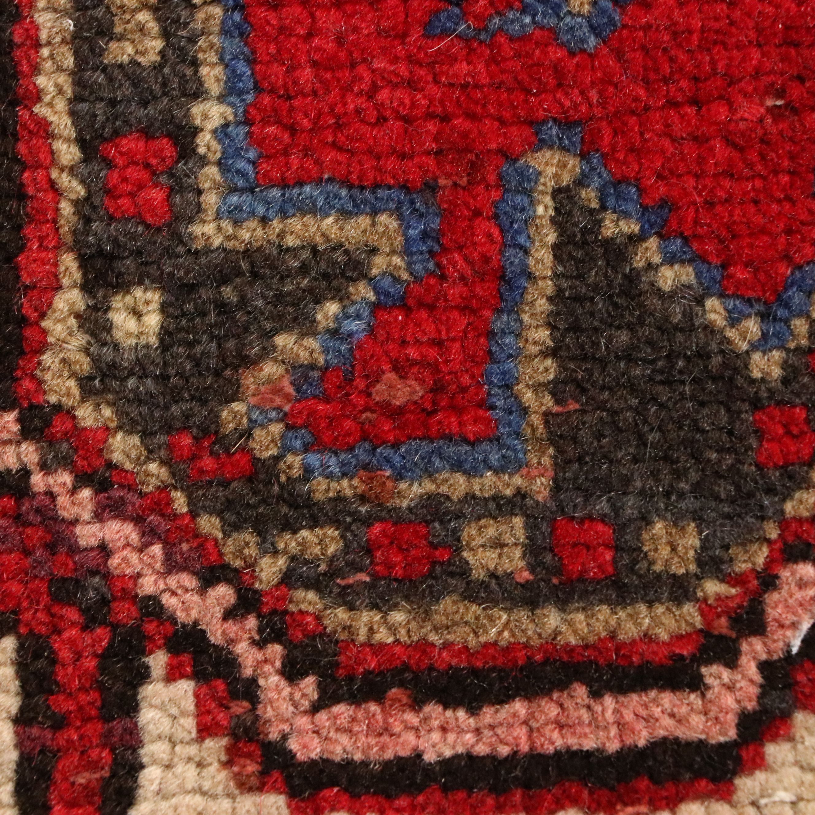 8'7 x 11'7 Hand-Knotted Persian Heriz Area Rug