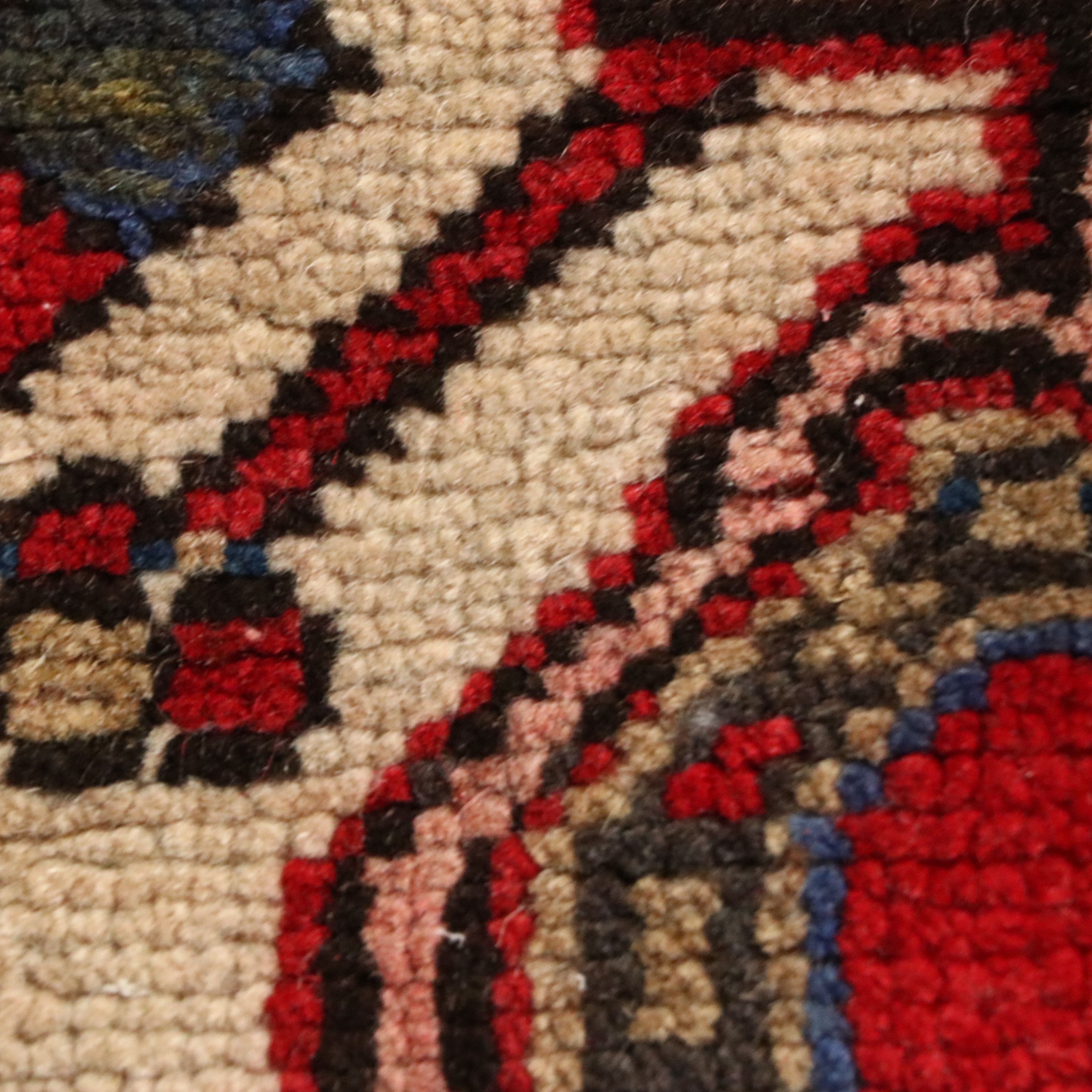 8'7 x 11'7 Hand-Knotted Persian Heriz Area Rug