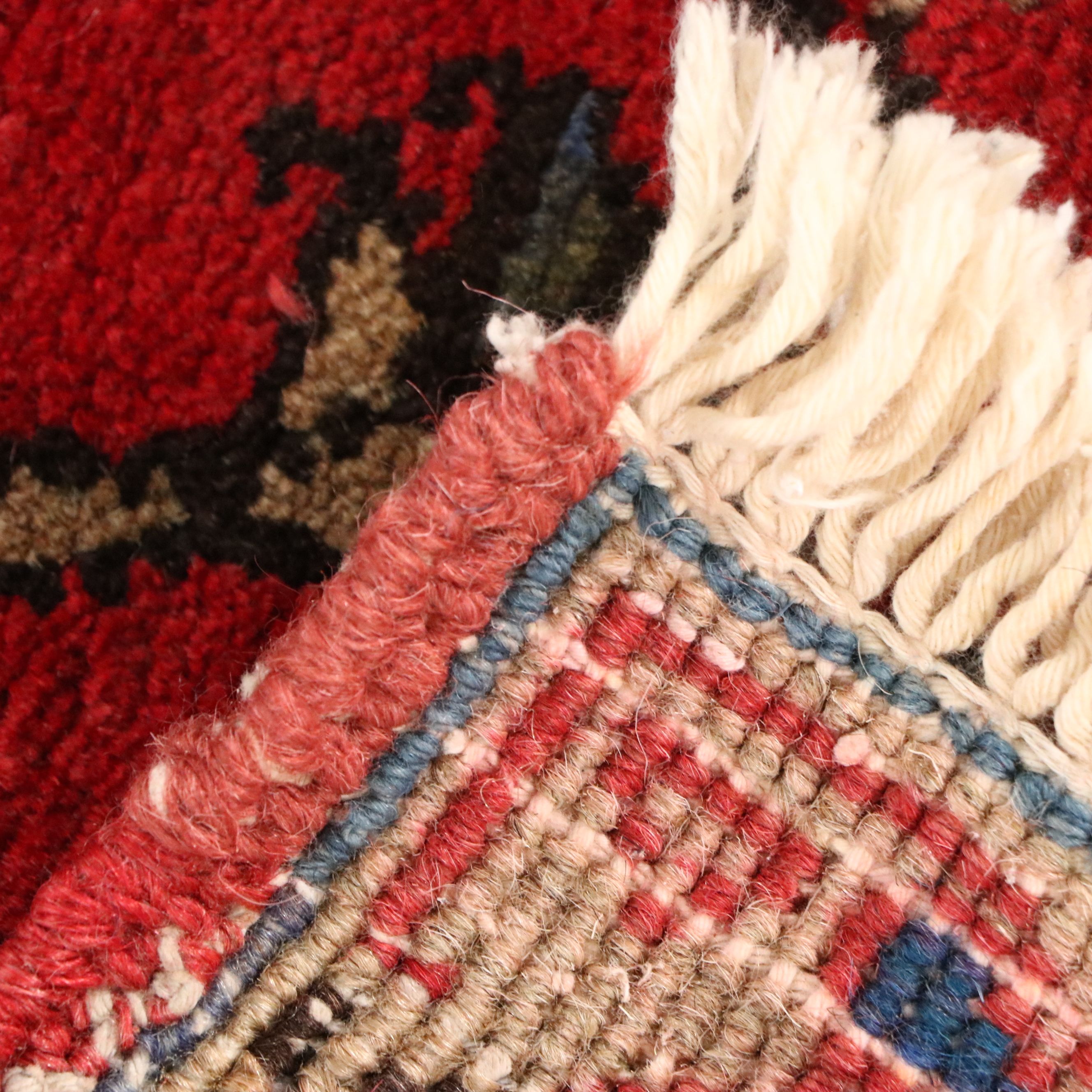 8'7 x 11'7 Hand-Knotted Persian Heriz Area Rug