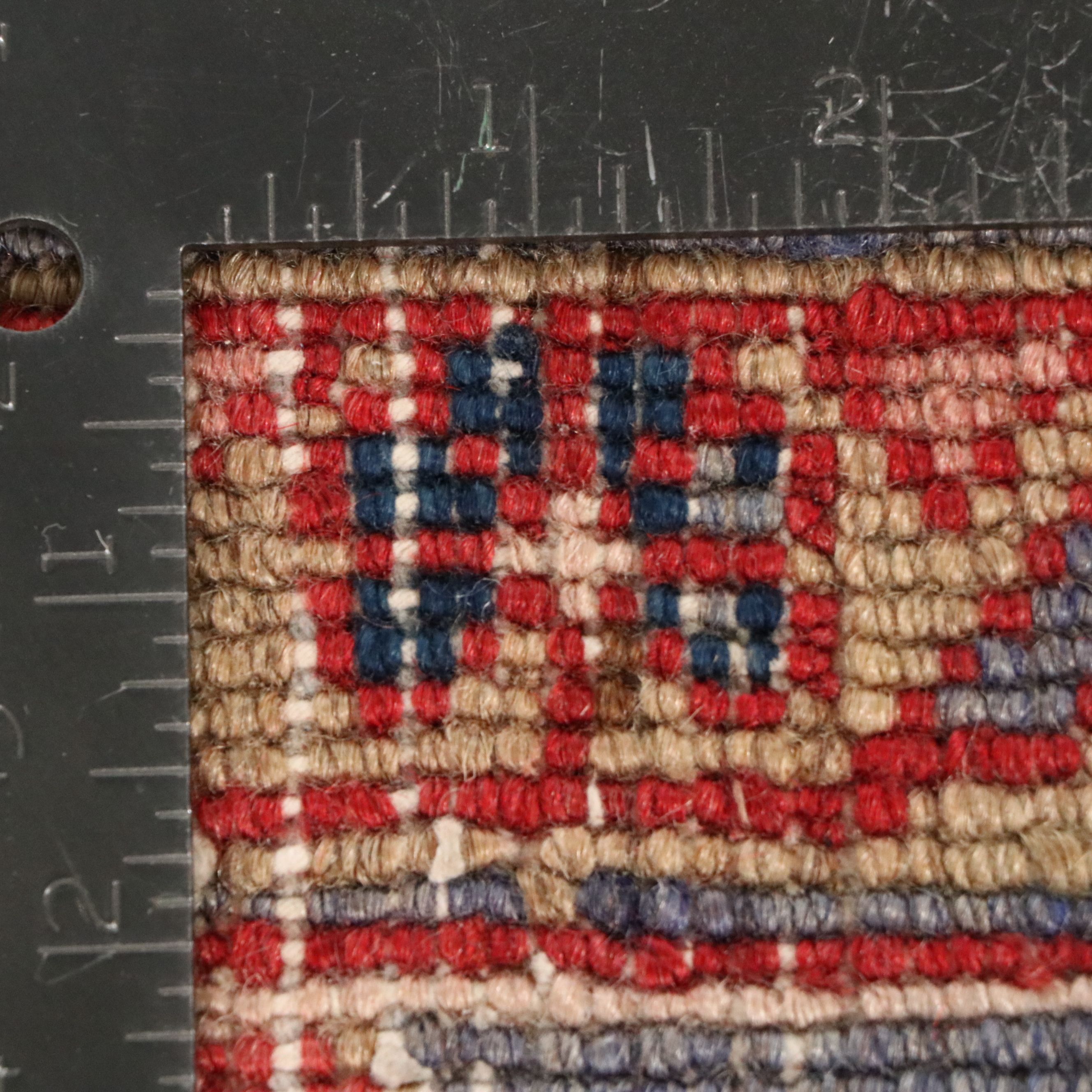 8'7 x 11'7 Hand-Knotted Persian Heriz Area Rug