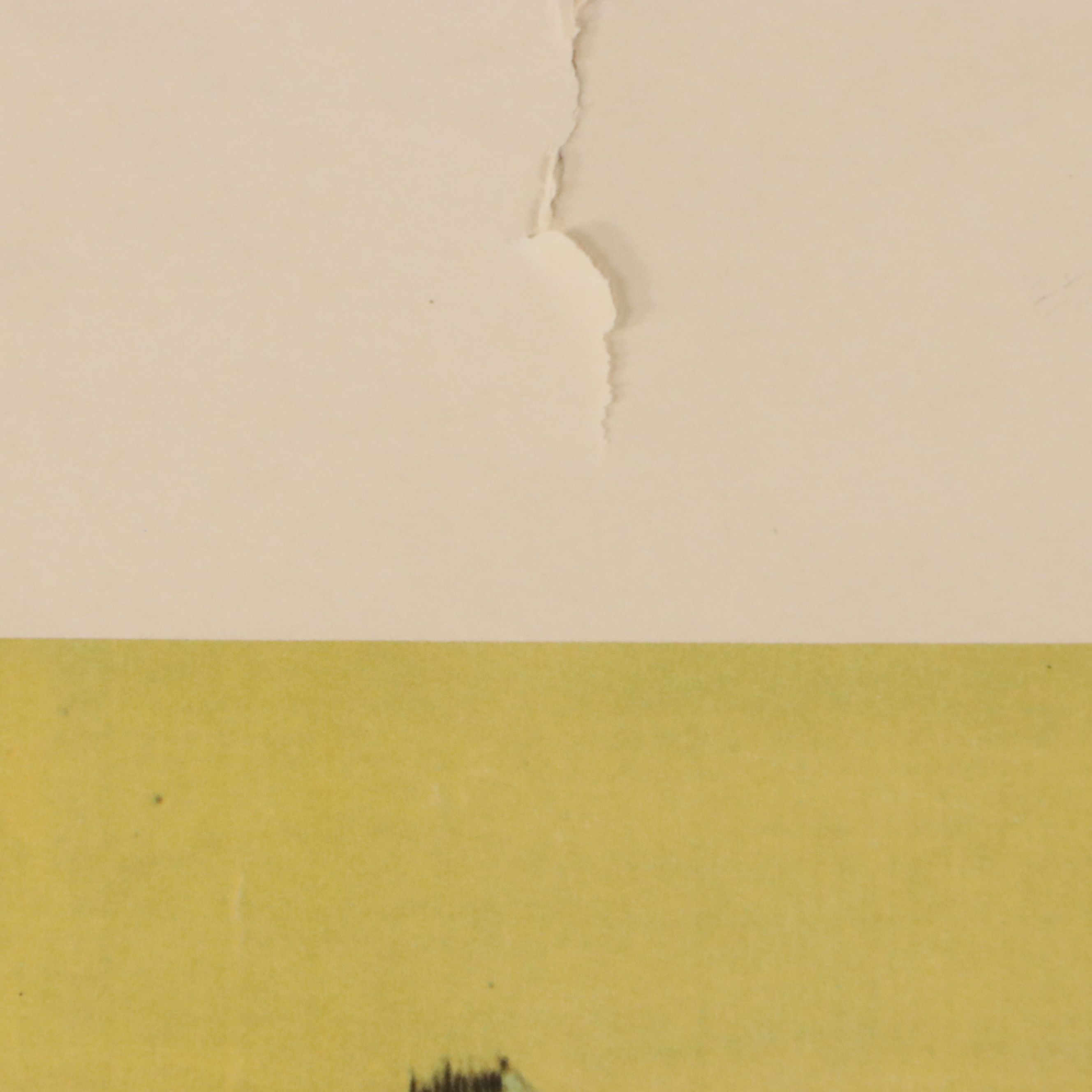 After Qiu Ying Offset Lithograph "The Emperor Guangwu Fording a River"