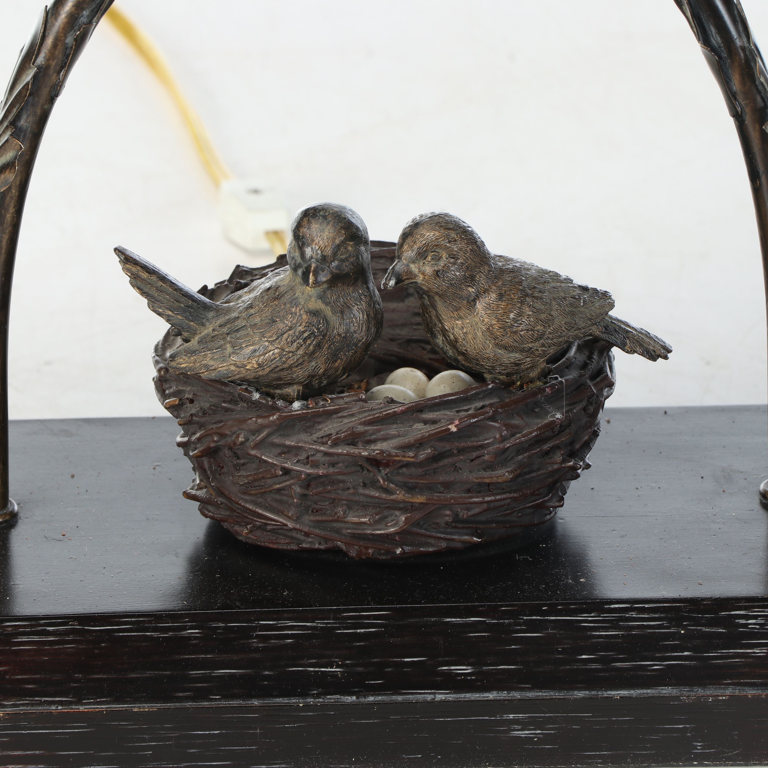 Bird Nest Metal Double Accent Light