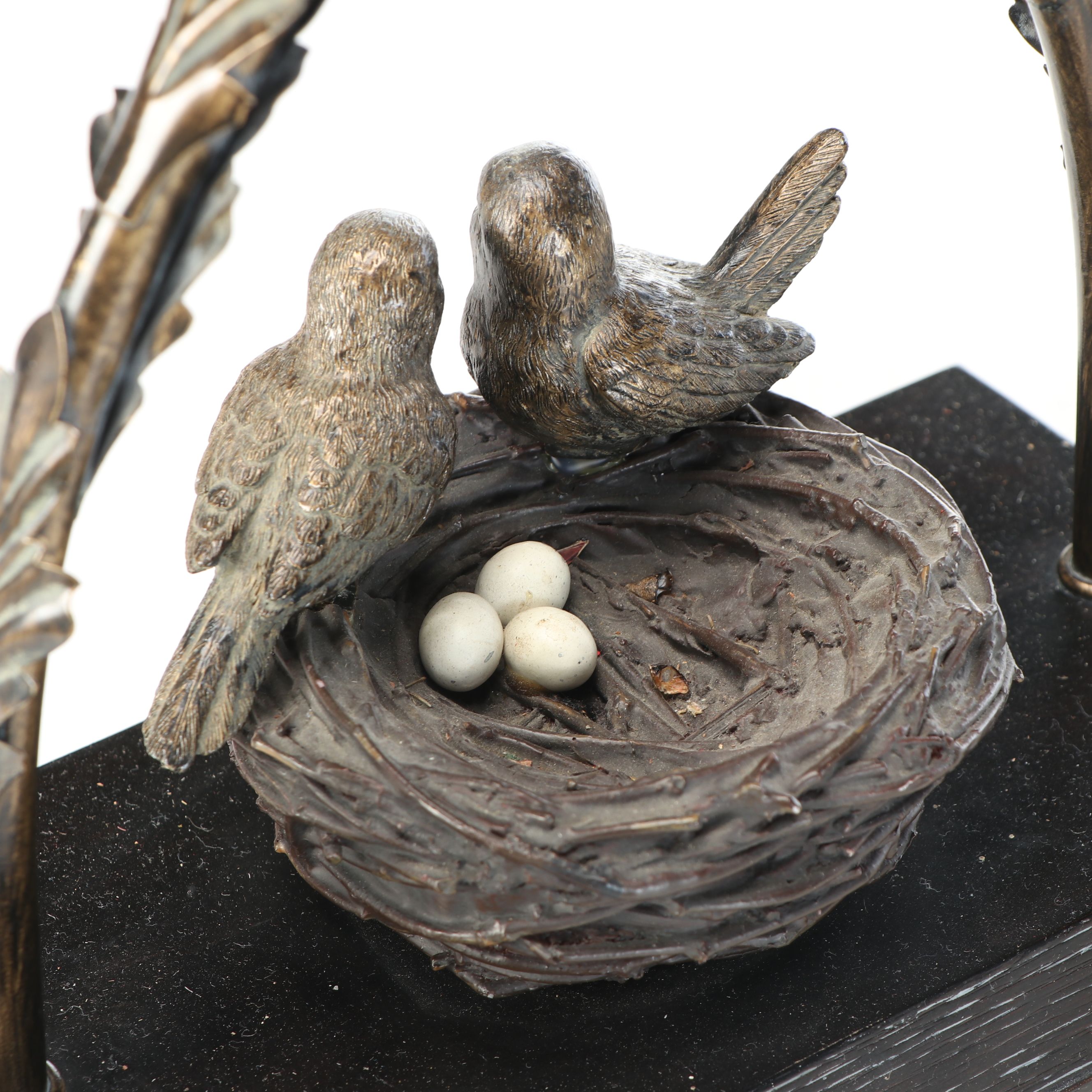 Bird Nest Metal Double Accent Light